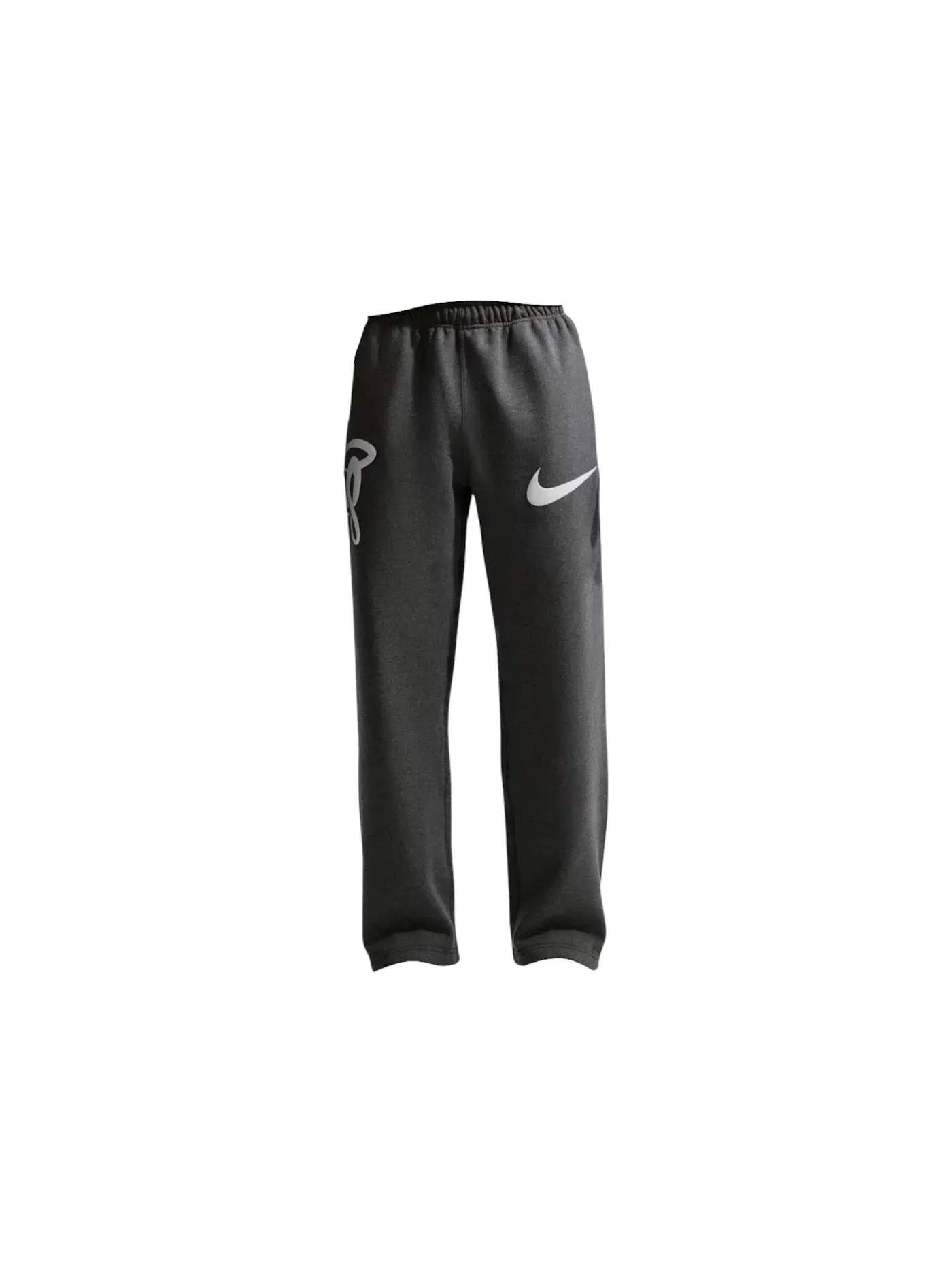Мужские флисовые брюки Solo Swoosh Nike — изображение 1 из 1, серый
