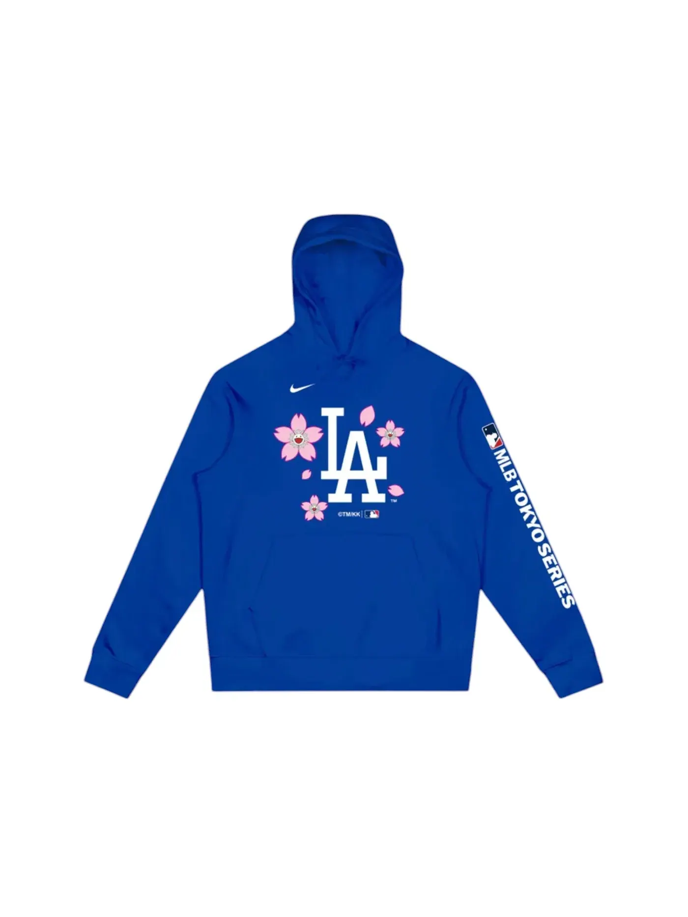 Мужская худи с принтом Nike x Takashi Murakami x MLB World Tour Tokyo Series 2025 Dodgers — изображение 1 из 2, синий