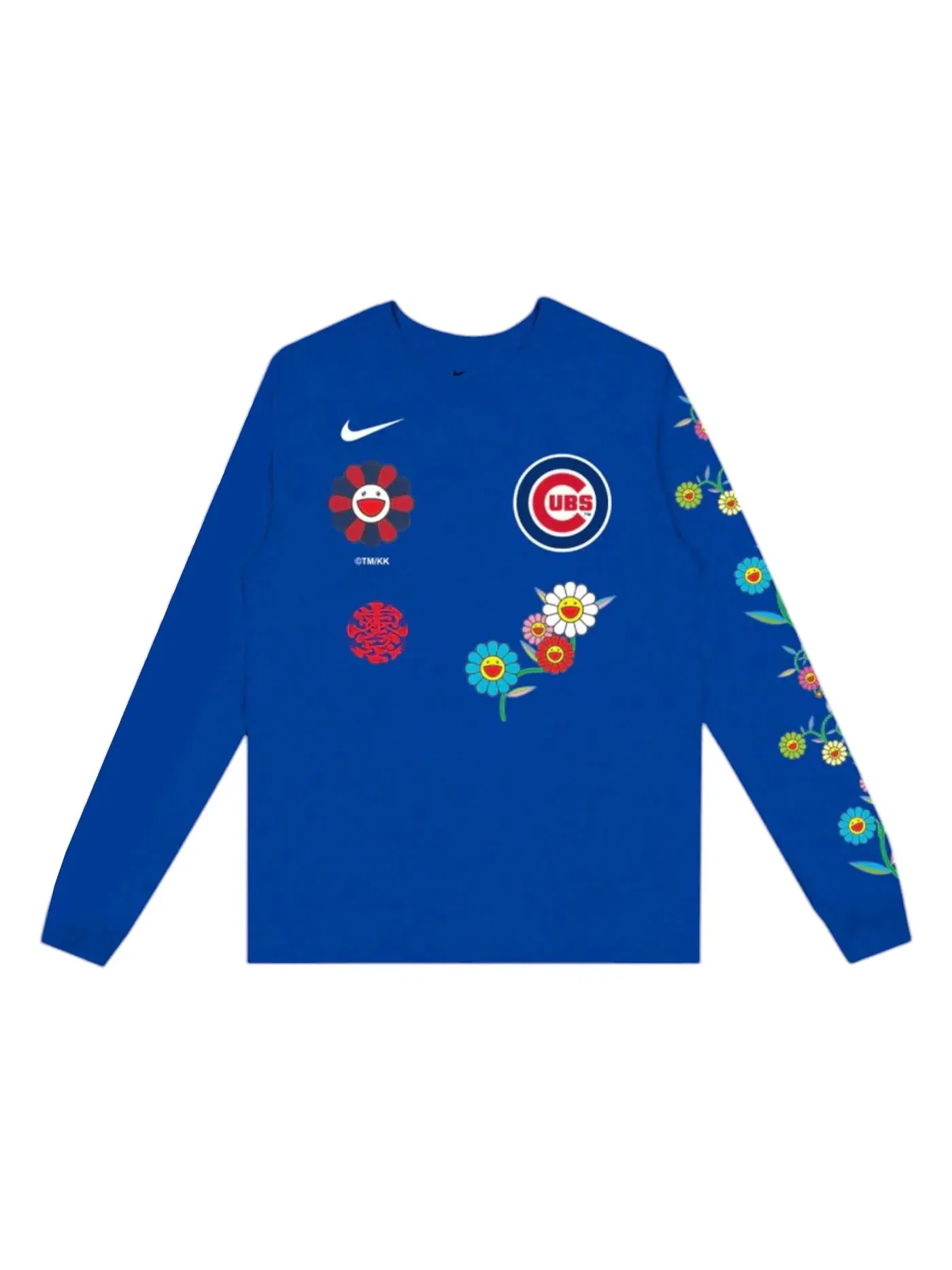 Мужская футболка с длинным рукавом Nike x Takashi Murakami x MLB World Tour Tokyo Series 2025 Cubs — изображение 1 из 2