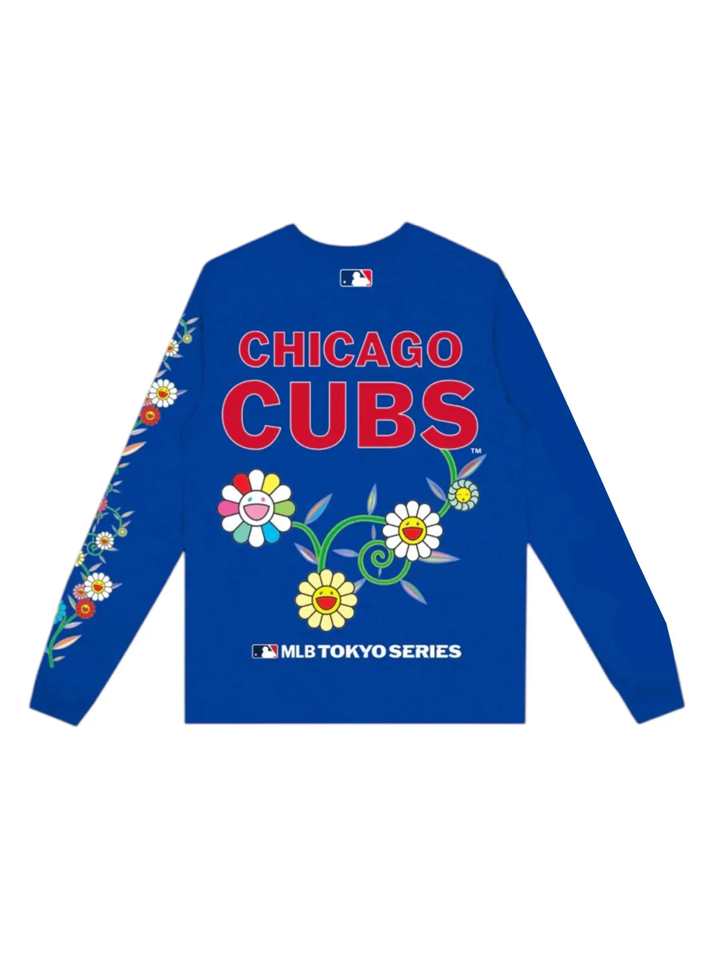 Мужская футболка с длинным рукавом Nike x Takashi Murakami x MLB World Tour Tokyo Series 2025 Cubs — изображение 2 из 2