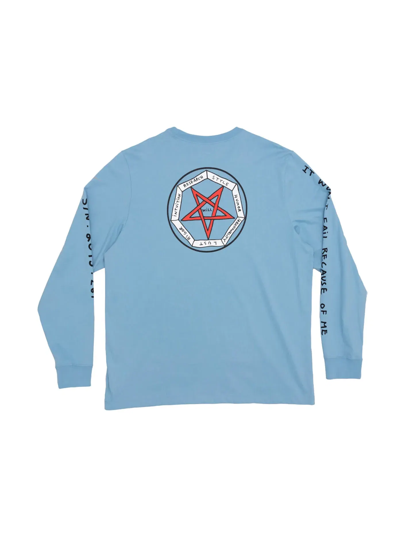 Мужская футболка с длинным рукавом Nike x Tom Sachs NRG Longsleeve T-shirt — изображение 2 из 2, синий