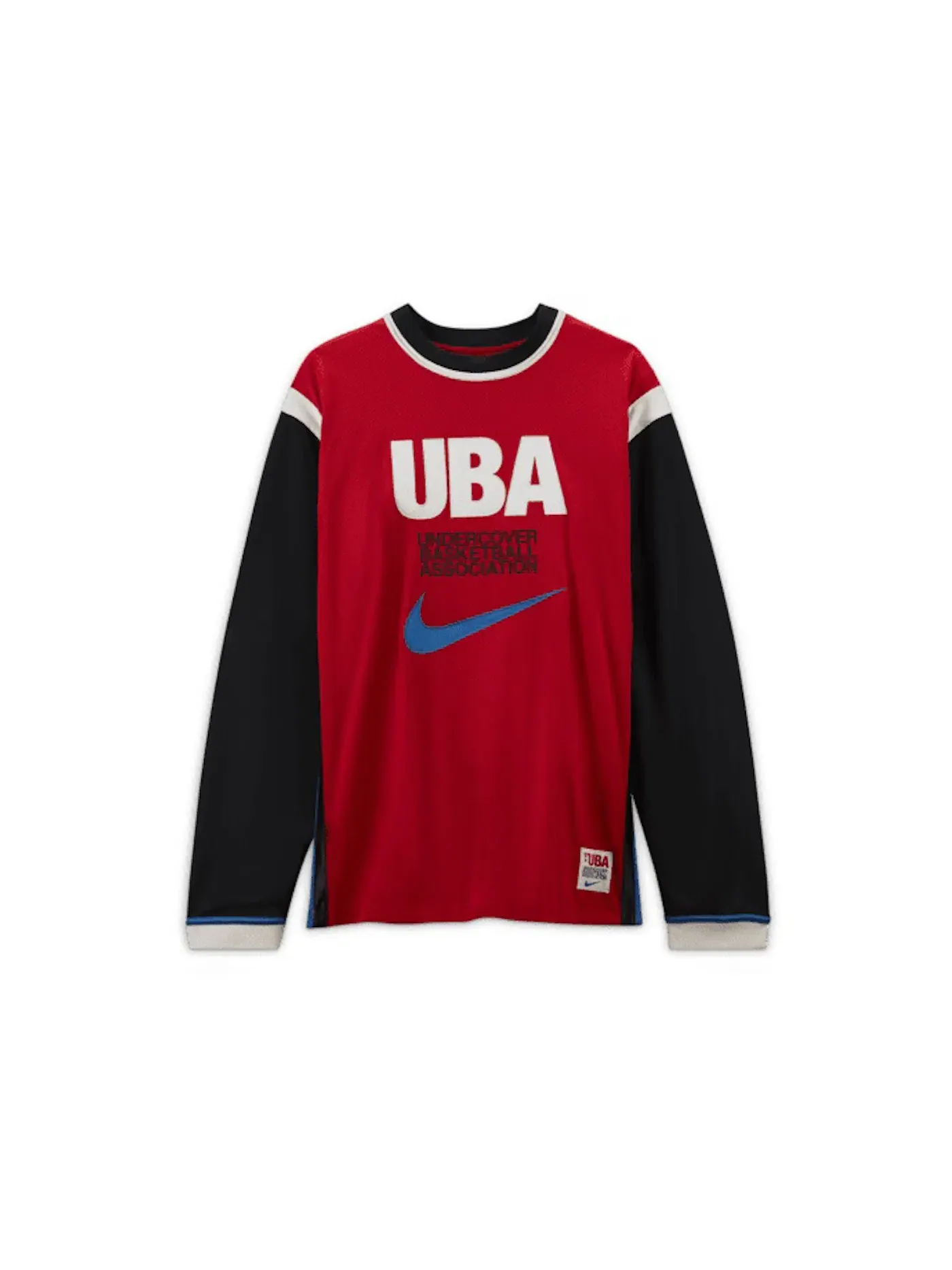 Мужская джерси с длинным рукавом Nike x Undercover L/S Shooting Top — изображение 1 из 2, красный/черный