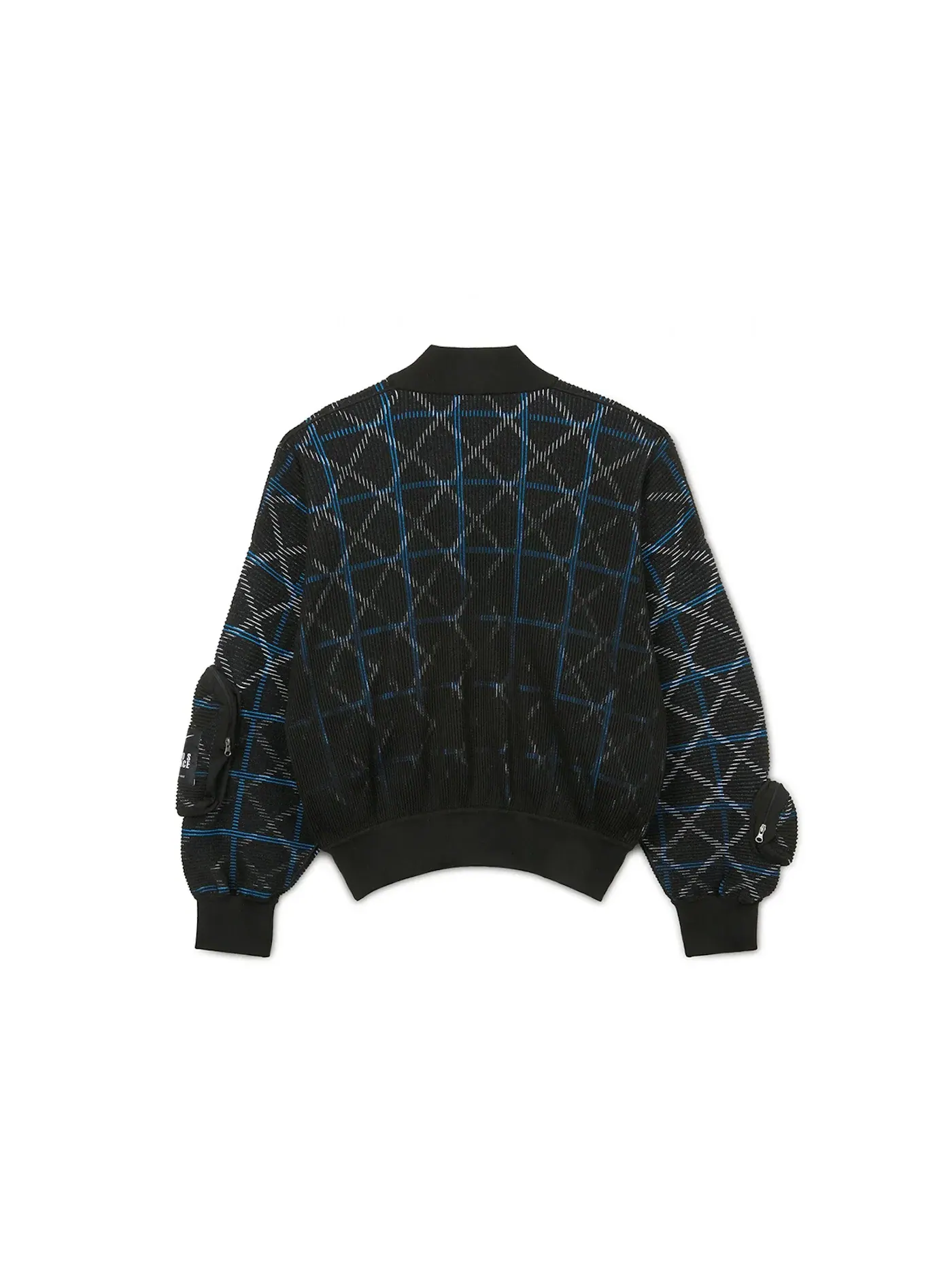 Мужская куртка-бомбер с принтом Nike x Undercover SR MA-1 Bomber Jacket Black Nike — изображение 2 из 2, черный
