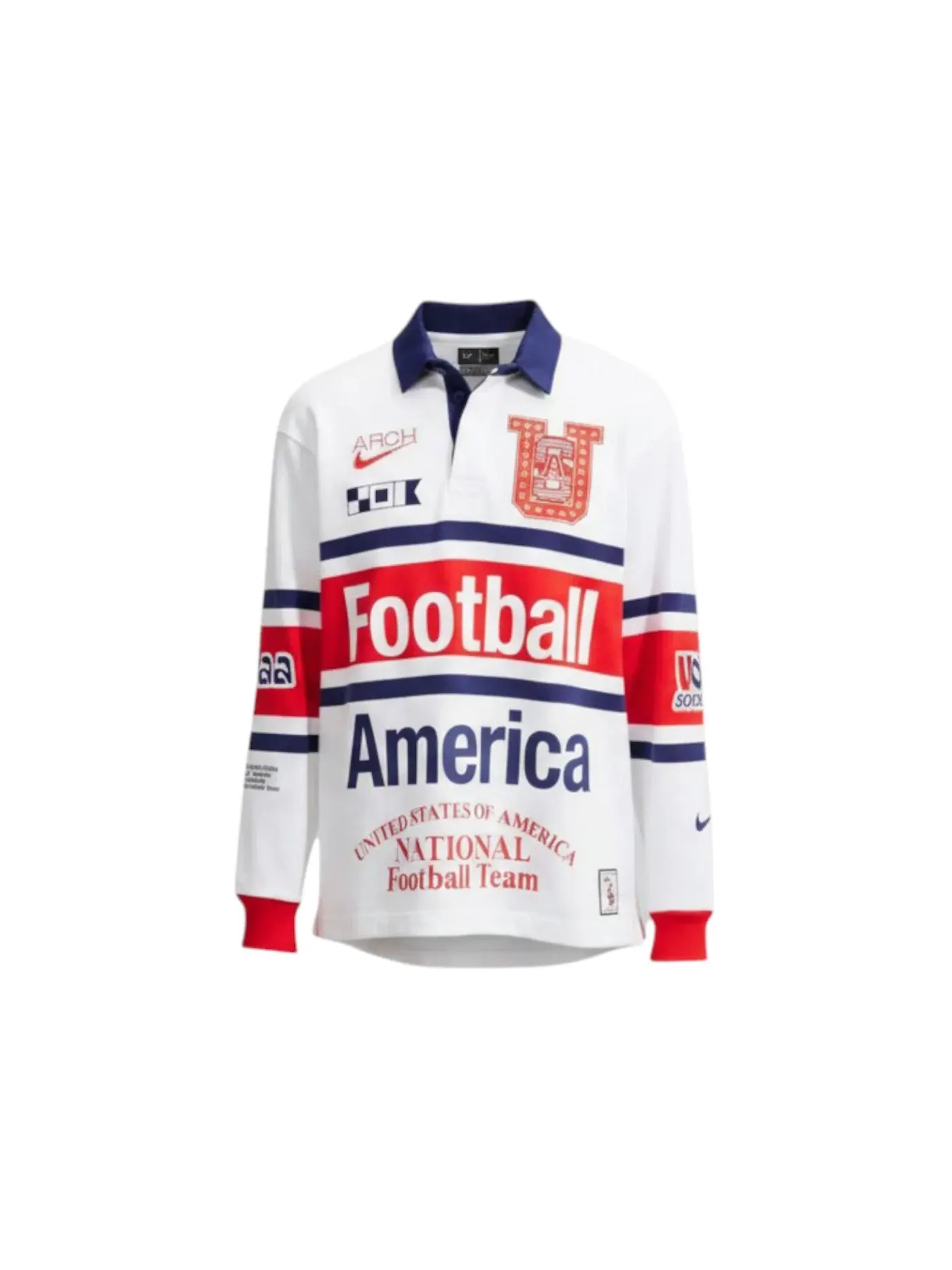 Мужская футболка-регби с длинным рукавом Nike x USMNT x V.A.A. Top — изображение 1 из 1