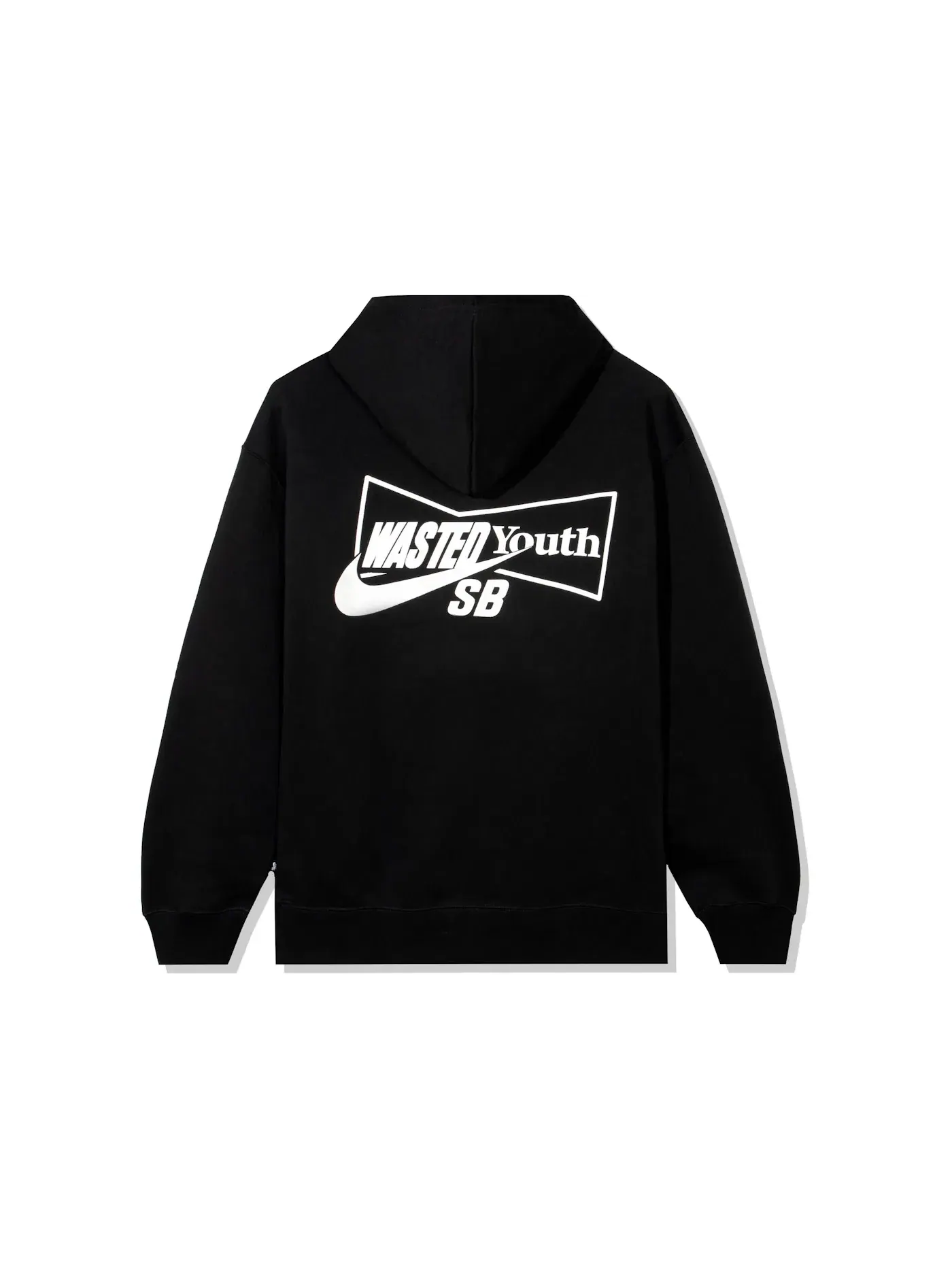 Детская худи с принтом Nike x Wasted Youth Hoodie — изображение 1 из 2, черный