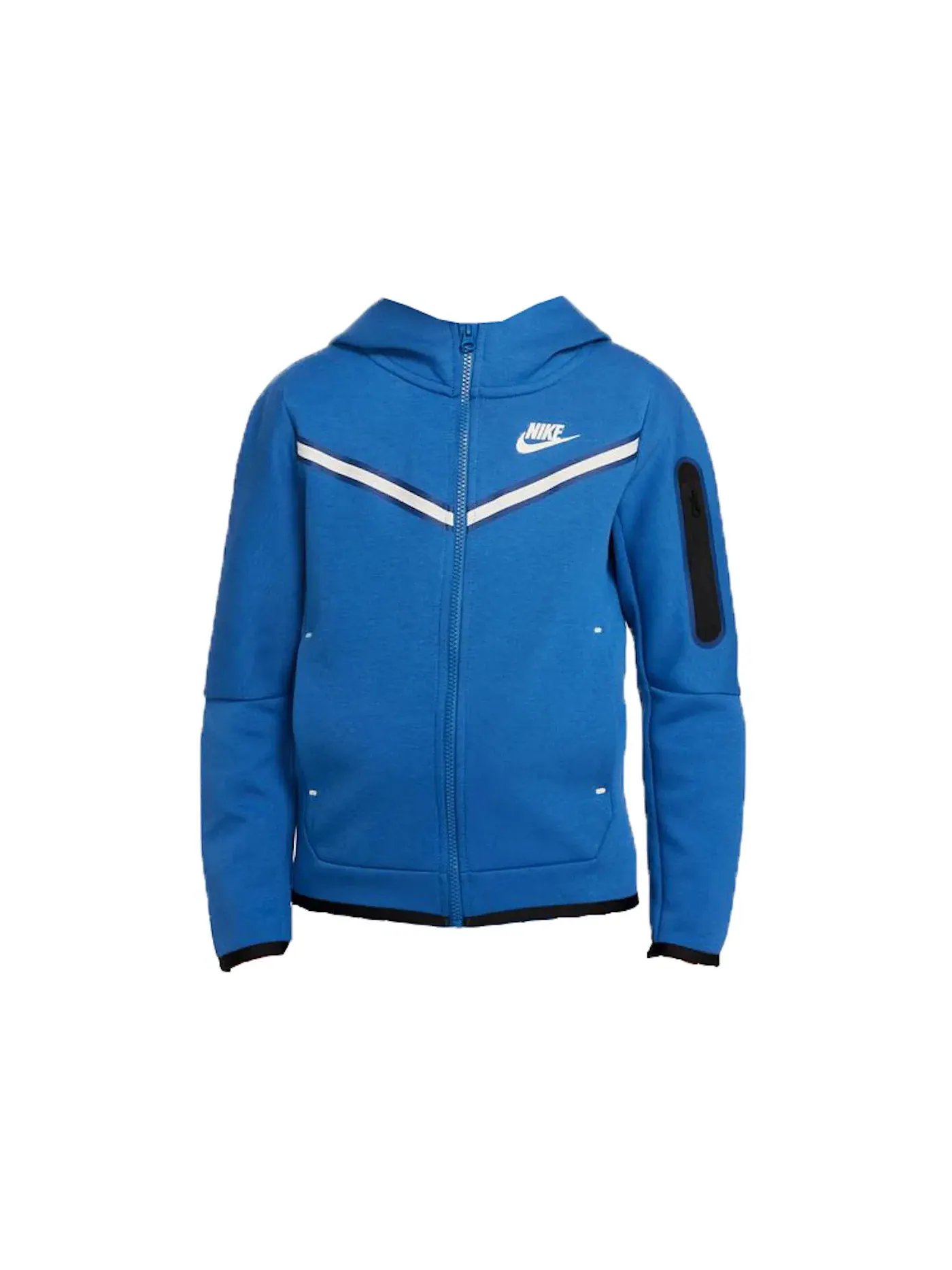 Детская куртка из флиса Nike Sportswear Kids Tech Fleece — изображение 1 из 2, темный синий/светлый