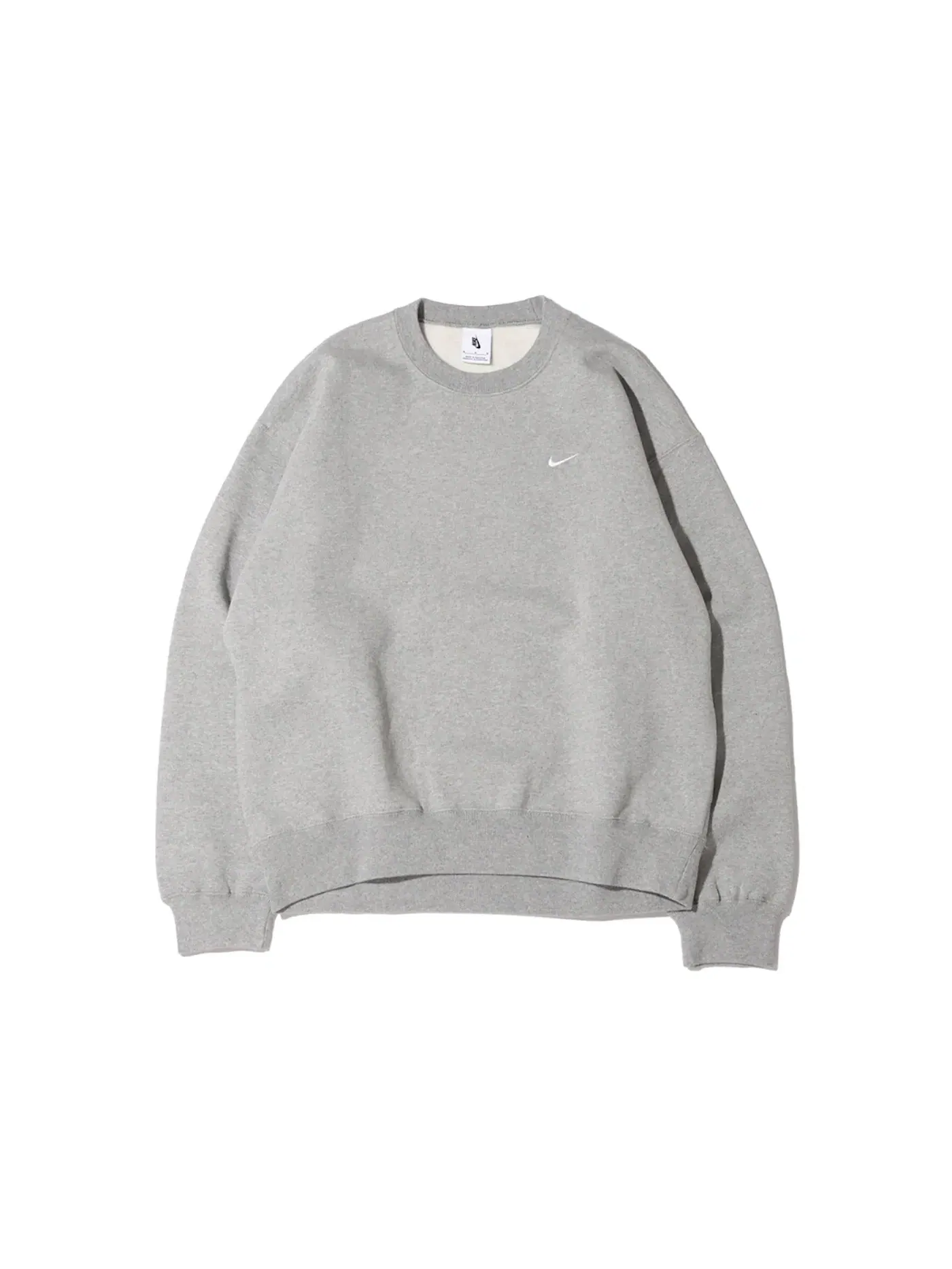 Мужской свитшот Nike Lab Fleece Crew (Asia Sizing) — изображение 1 из 2, темный серый