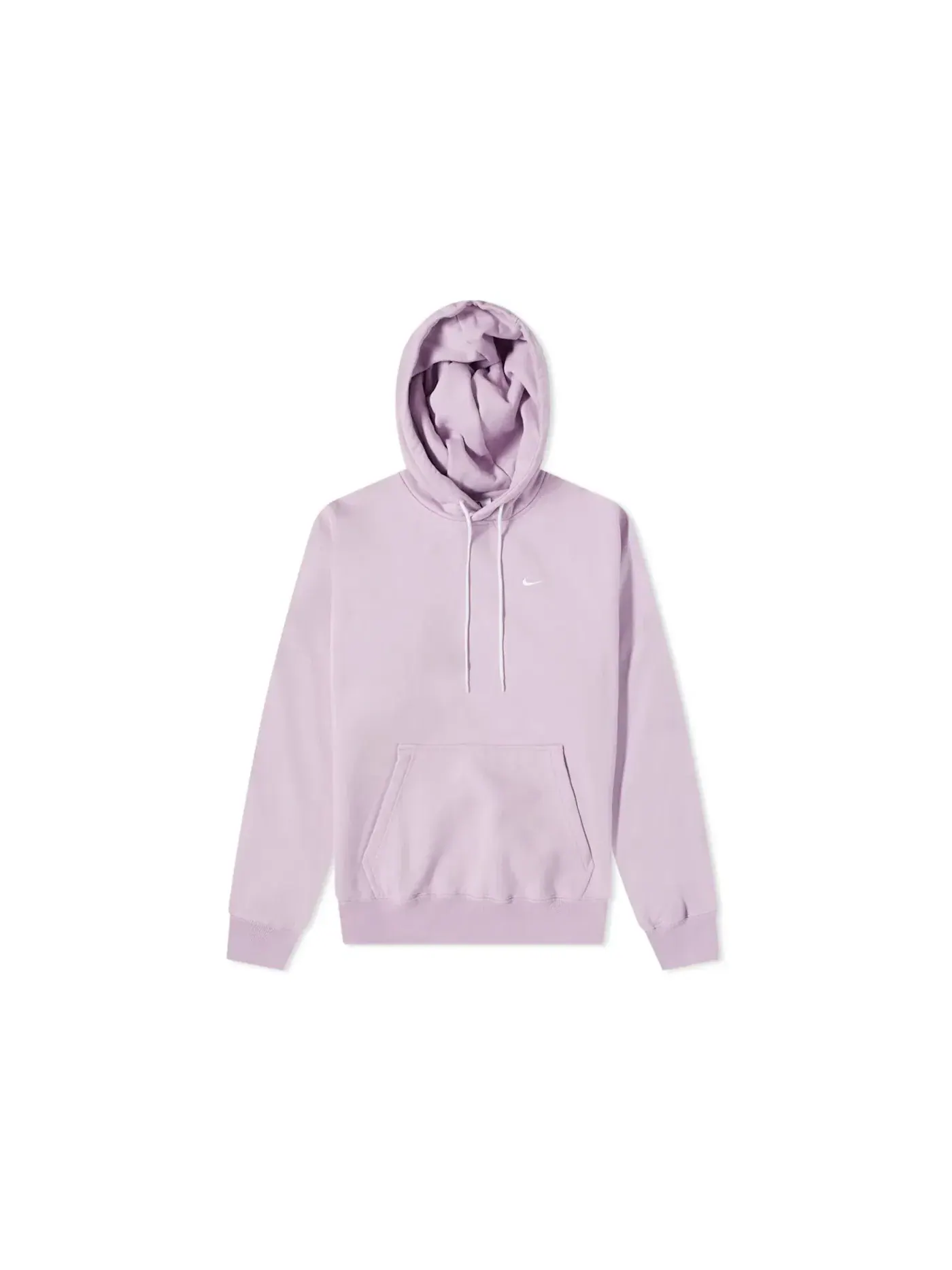 Мужская худи с принтом Nike Lab Solo Swoosh Fleece Hoodie Nike, Doll — изображение 1 из 1