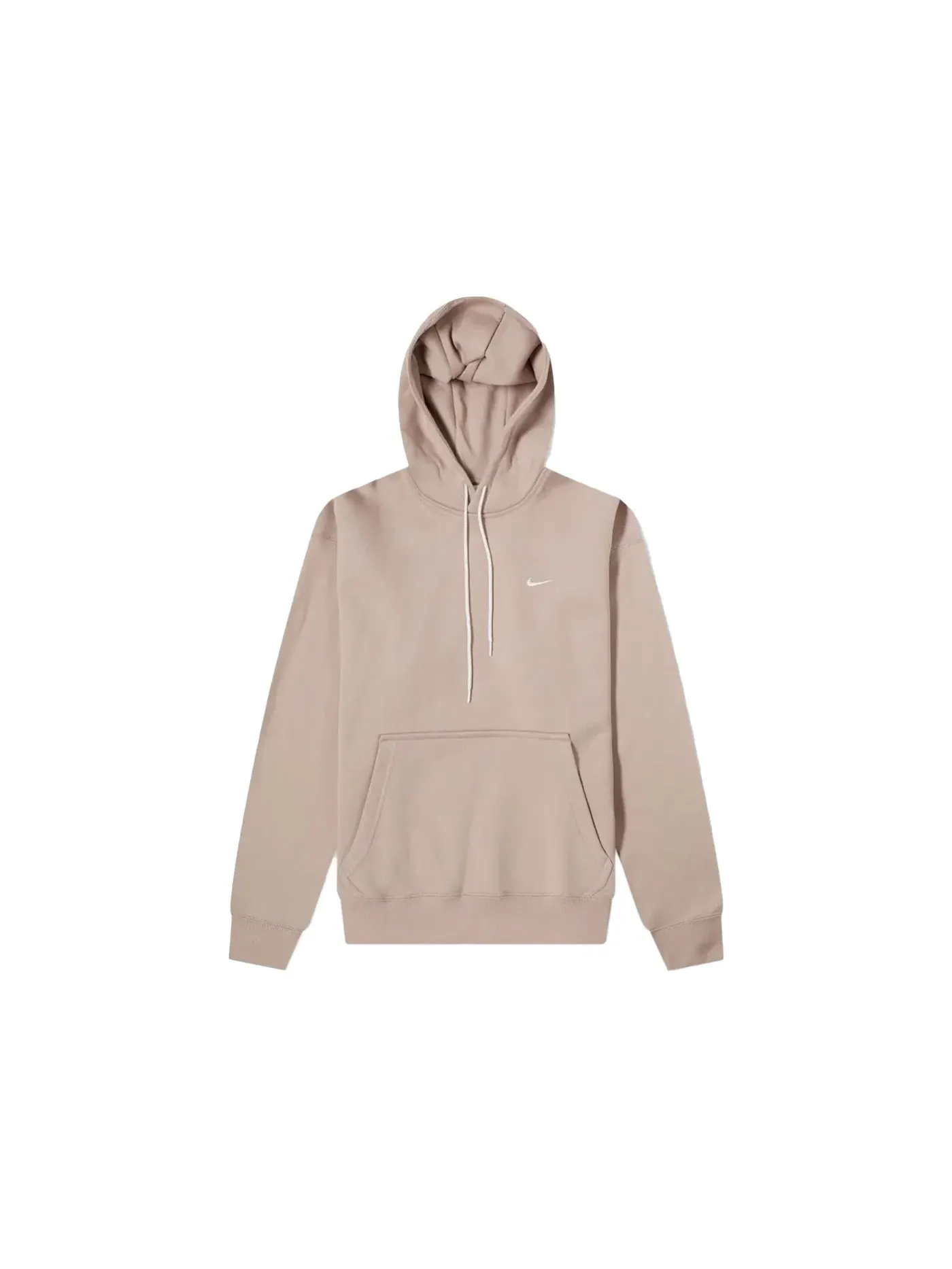 Мужская худи с длинным рукавом Nike Lab Solo Swoosh Fleece Hoodie Nike, Malt — изображение 1 из 1