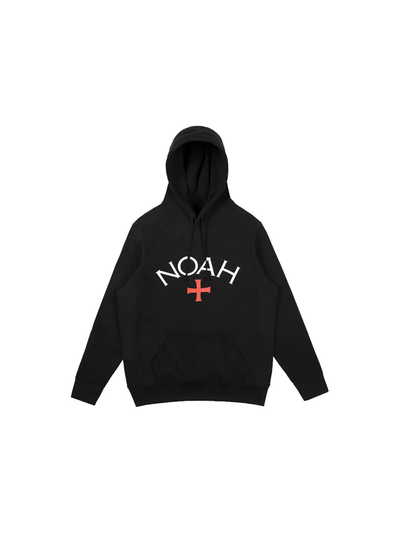 Мужская худи с логотипом Noah Core Logo Hoodie (SS19) Black