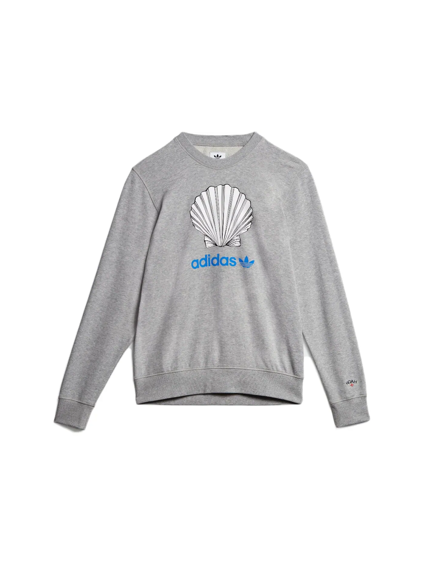 Мужской свитшот с круглым вырезом Noah Crewneck Sweatshirt — изображение 1 из 1, серый