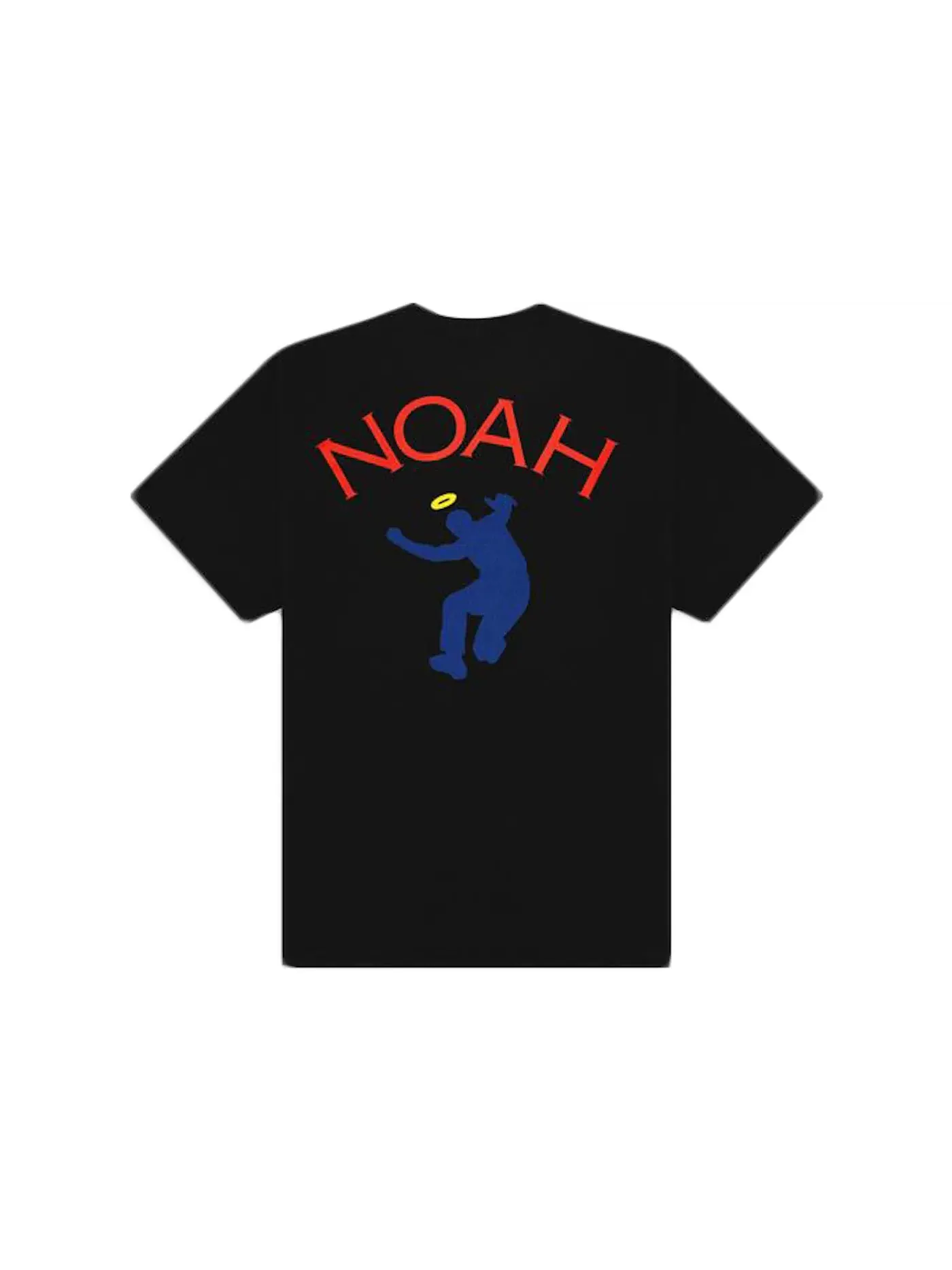 Мужская футболка с принтом Noah x Union Big Logo Lock-up Tee — изображение 1 из 2, черный