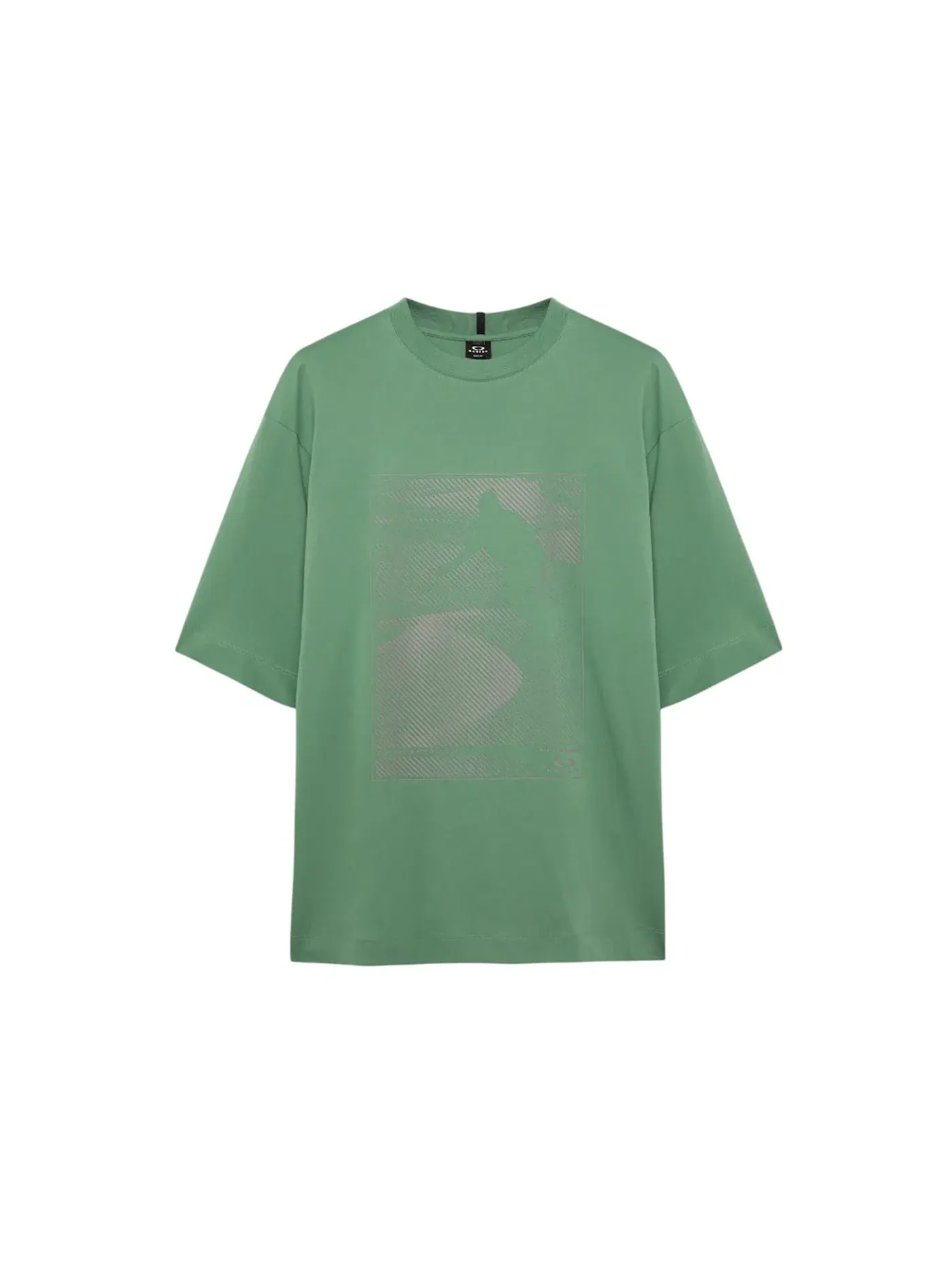 Мужская футболка с принтом Oakley Tee — изображение 1 из 1, зеленый