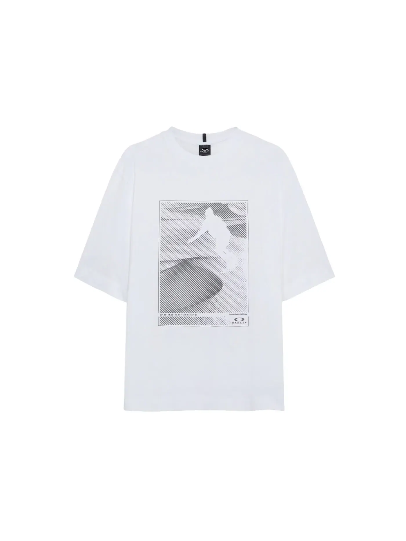 Мужская футболка с принтом Oakley Tee — изображение 1 из 1, белый