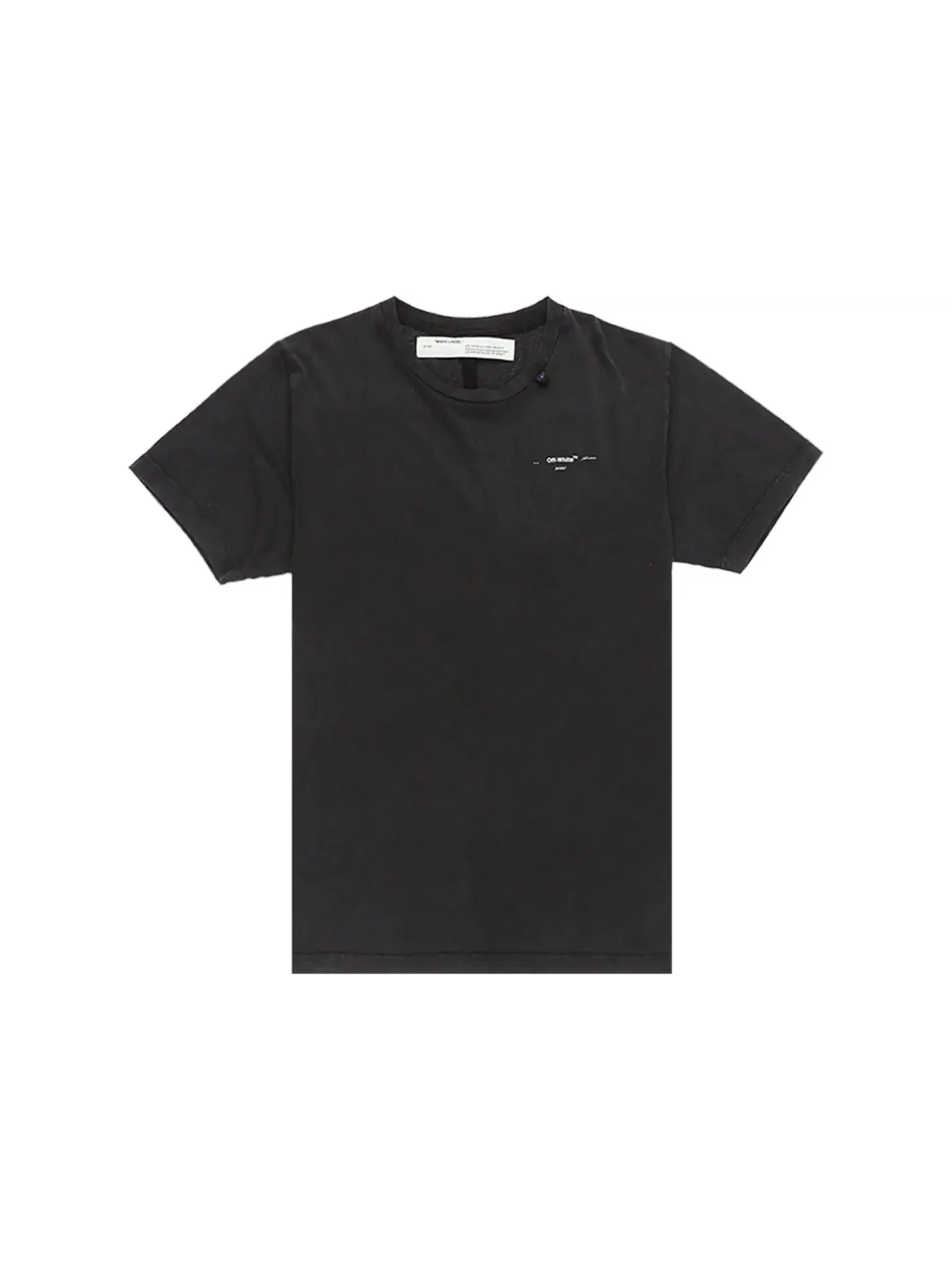 Мужская футболка с принтом Abstract Arrows OFF-WHITE — изображение 1 из 3, черный/белый