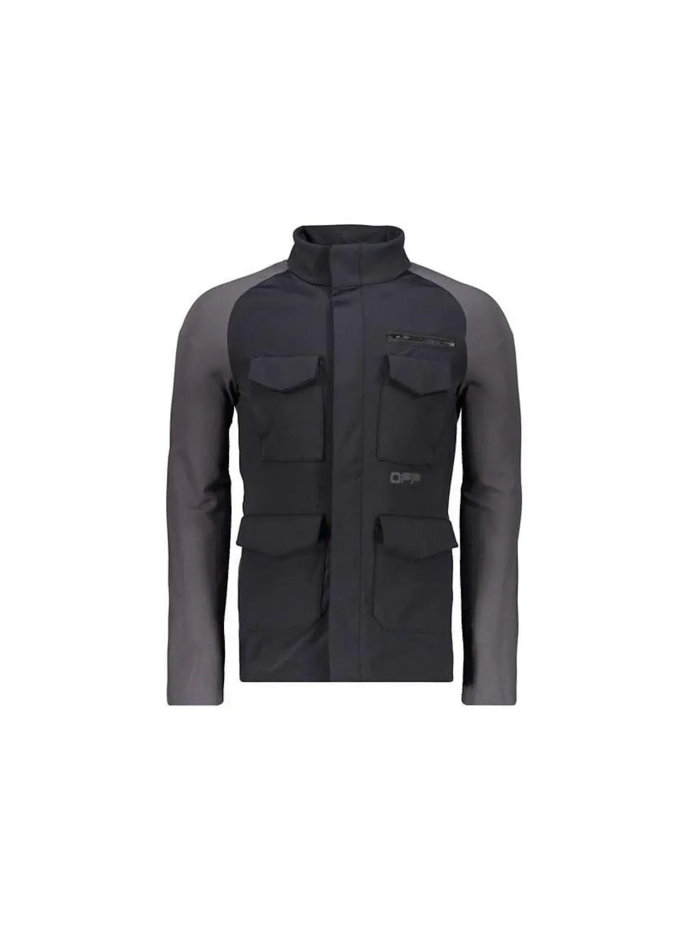 Мужская куртка Slim Fit с ветрозащитой OFF-WHITE — изображение 1 из 2, черный