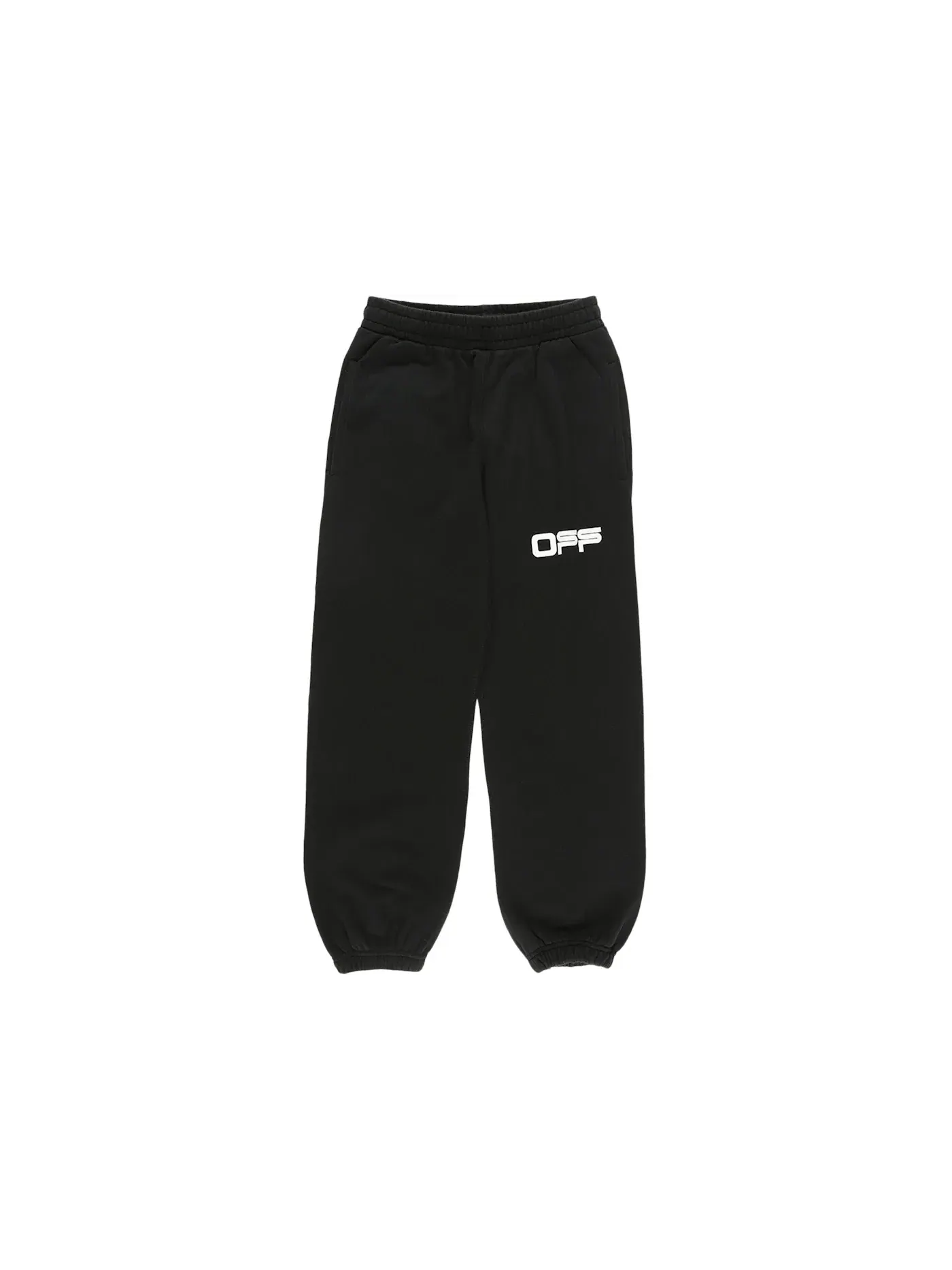 Мужские спортивные штаны с принтом Sweatpants OFF-WHITE — изображение 1 из 2, черный/бежевый