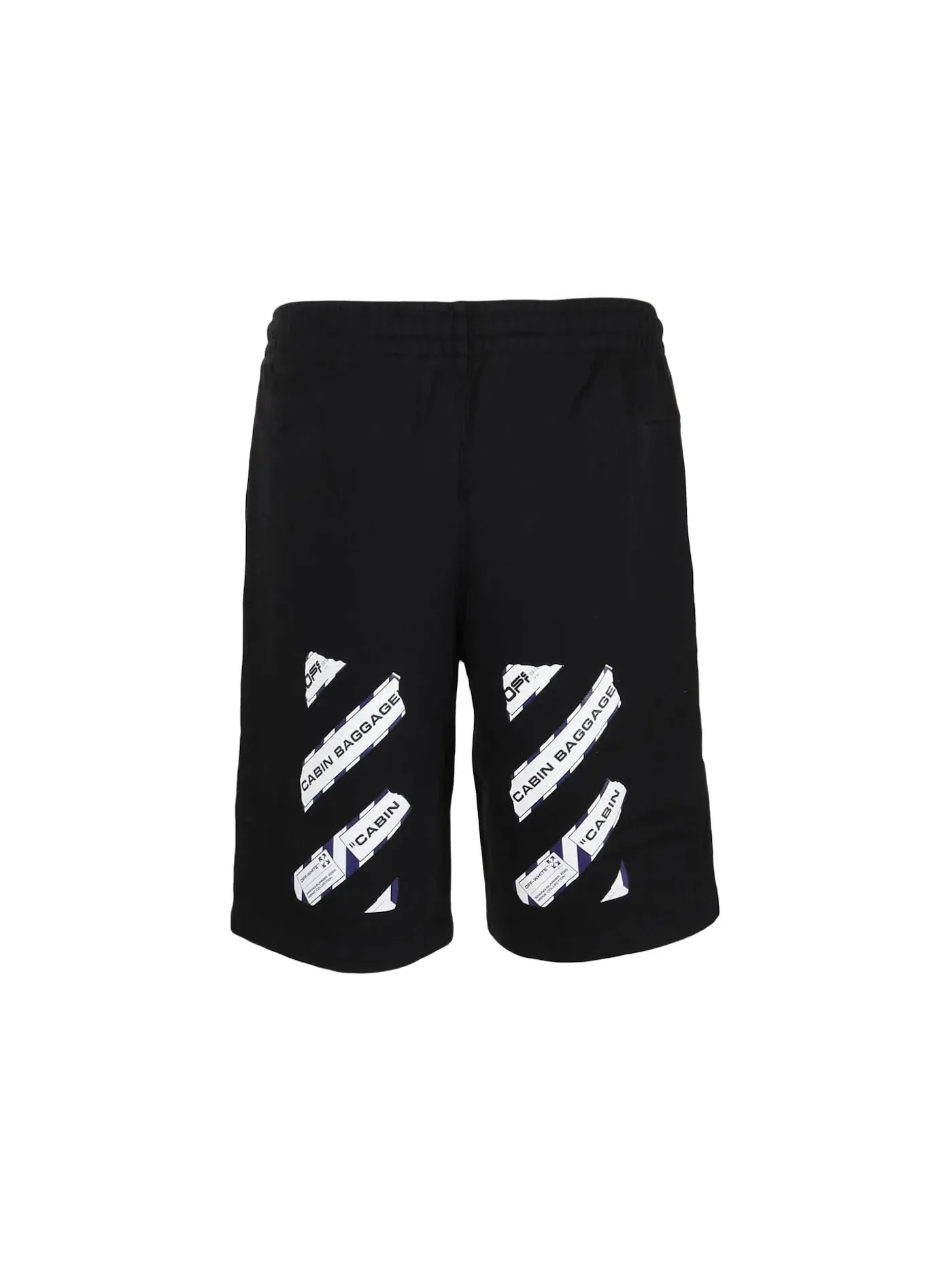 Мужские шорты с принтом Sweatshort OFF-WHITE — изображение 2 из 2, черный мульти