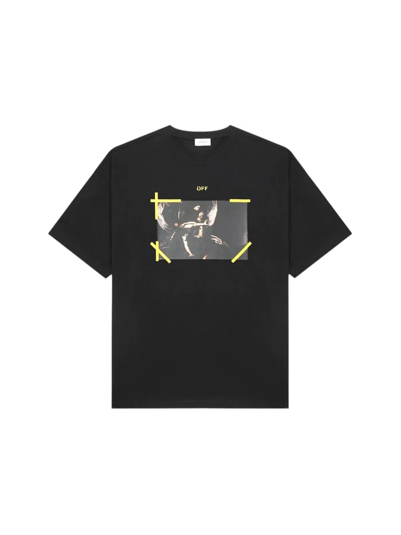 Мужская футболка с принтом Arrow Carav Mercy Skat OFF-WHITE — изображение 1 из 2, черный/белый