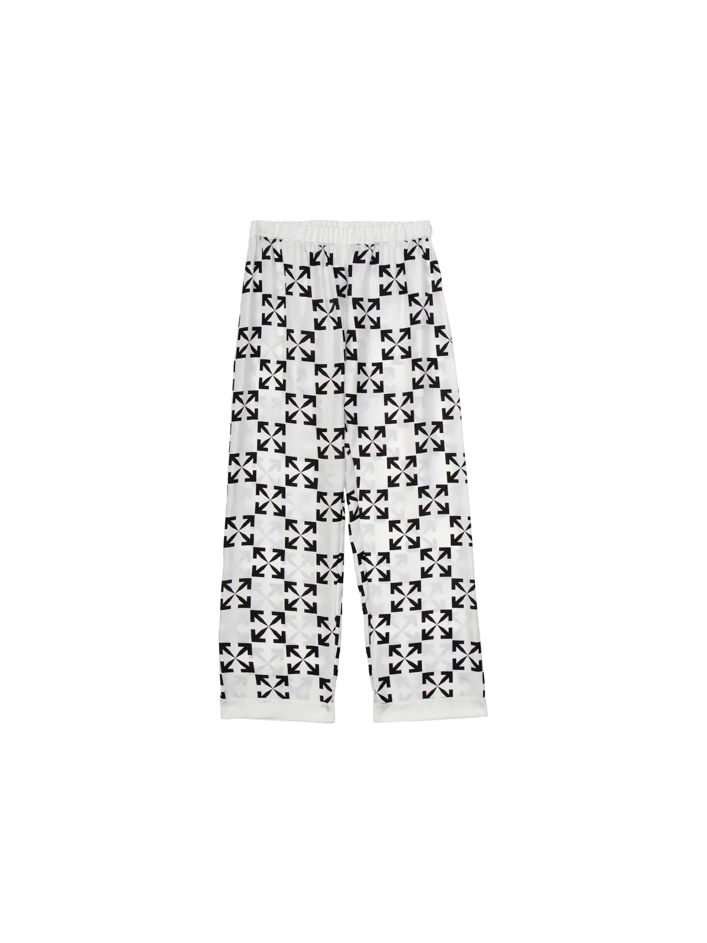 Детская пижама с принтом Arrow Pattern OFF-WHITE — изображение 3 из 3, белый/черный