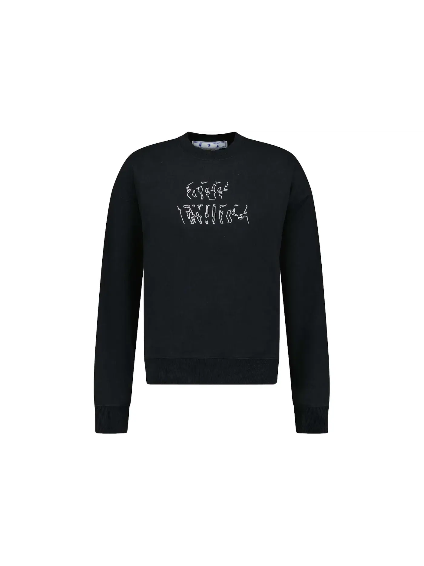 Мужской свитшот с принтом Arrow Print OFF-WHITE — изображение 1 из 2, черный