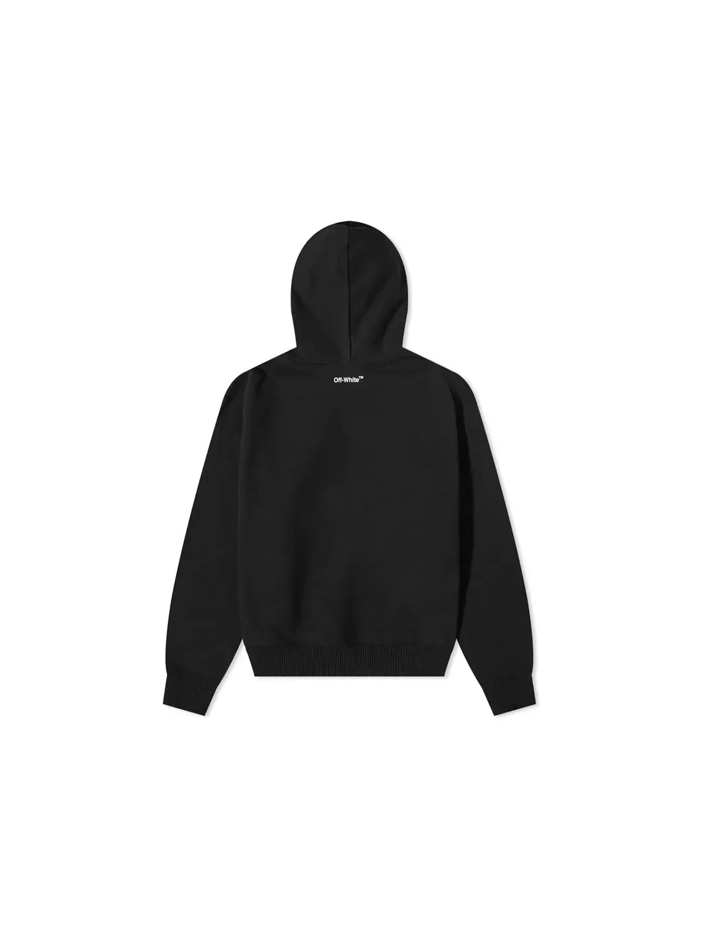 Мужской худи с принтом Arrows Print OFF-WHITE — изображение 2 из 2, черный/белый