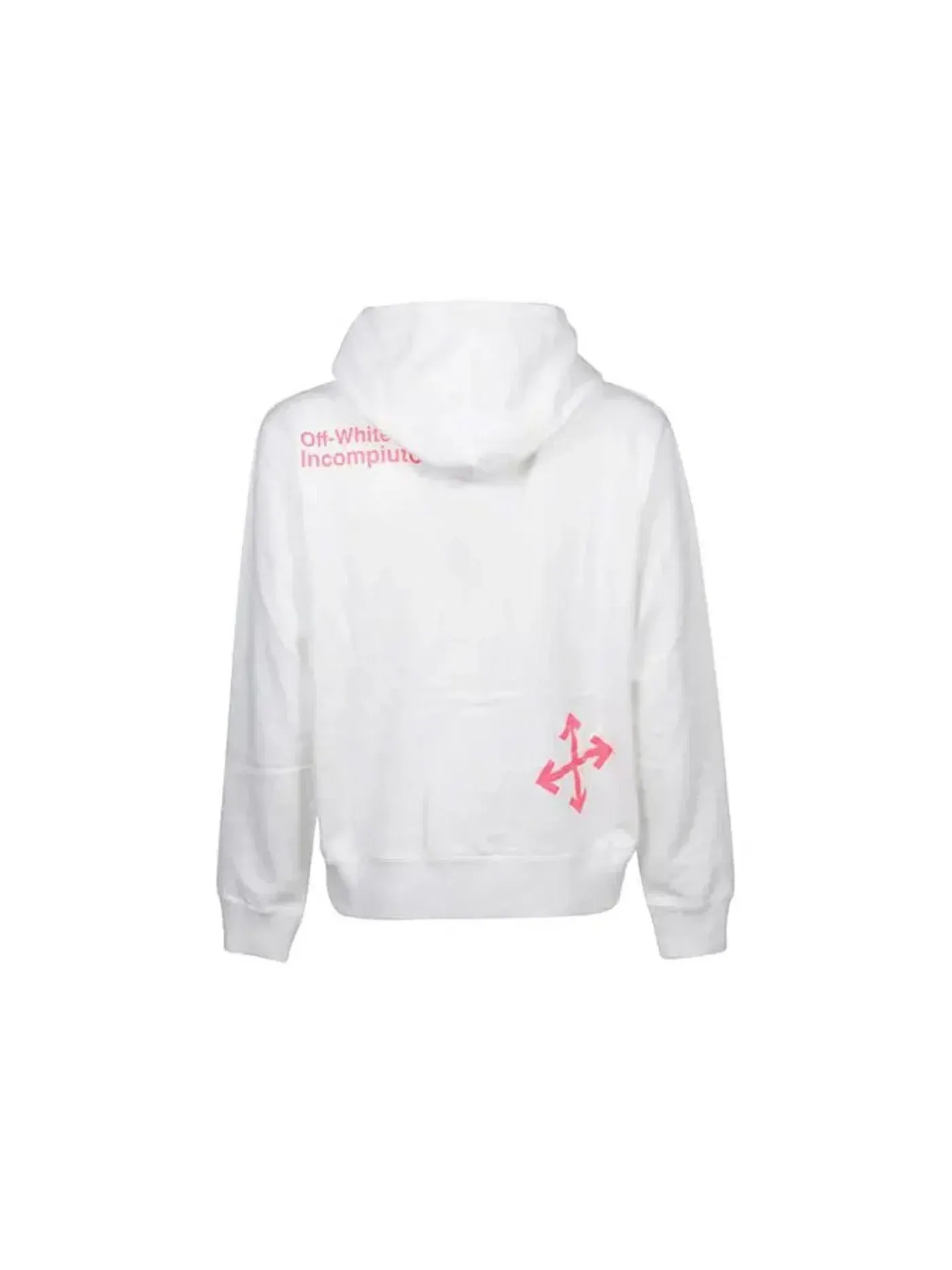 Мужской худи свободного кроя с рисунком Arrows Sketch OFF-WHITE — изображение 2 из 2, белый