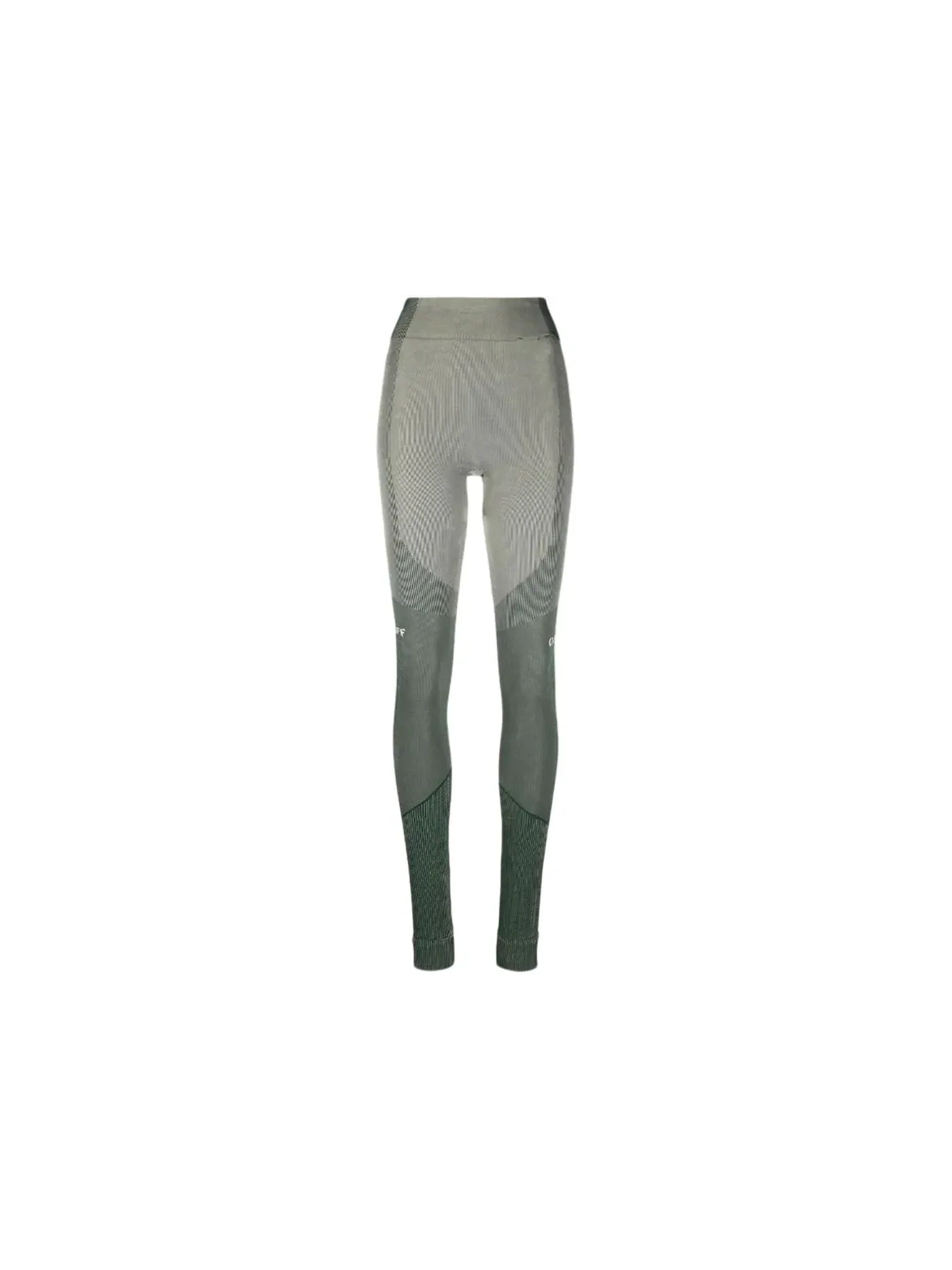 Женские леггинсы без швов ATHL Shiny Seamless OFF-WHITE — изображение 1 из 1, зеленый