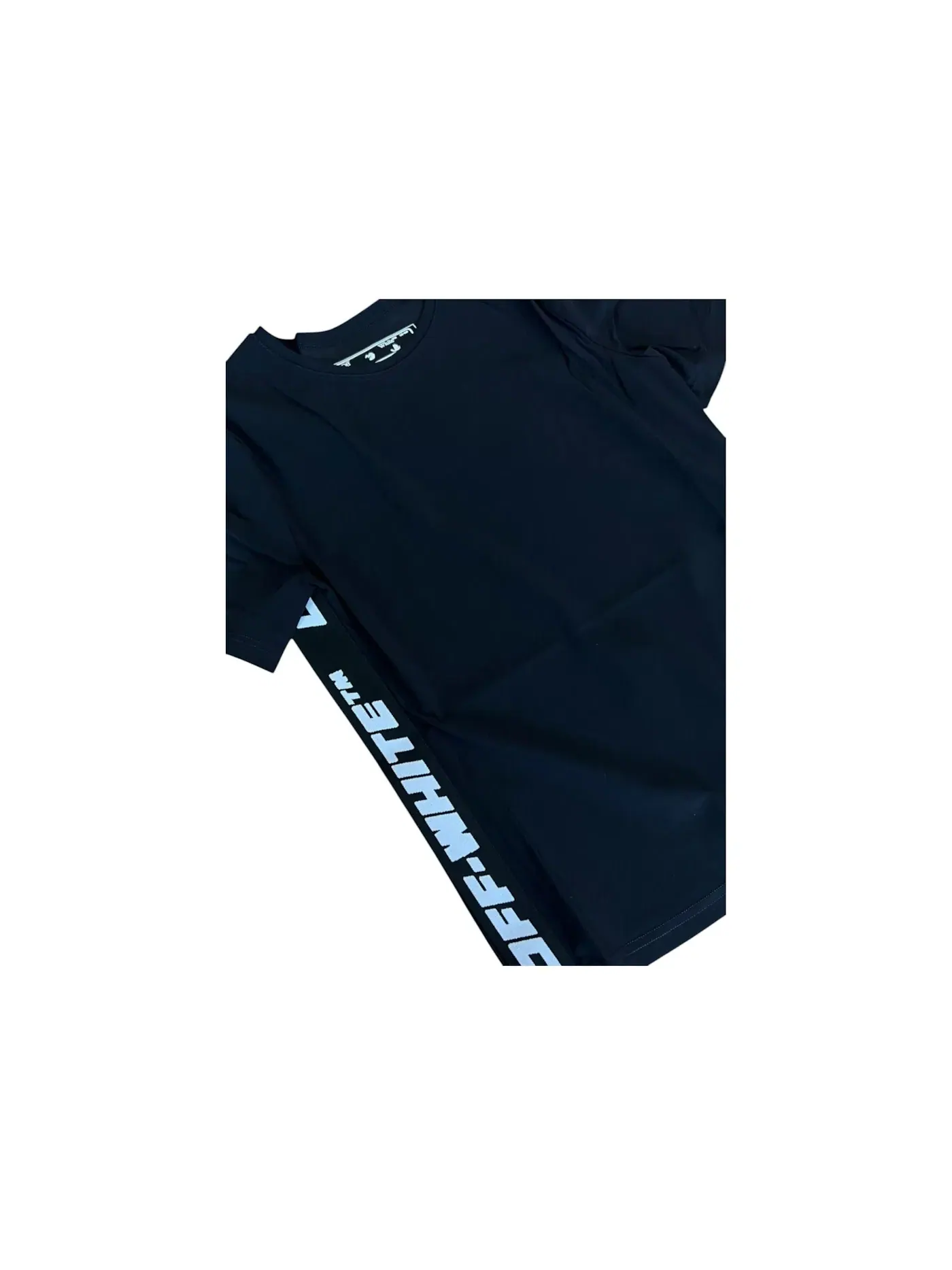 Футболка с принтом Athletic Logo Band OFF-WHITE — изображение 2 из 2, черный
