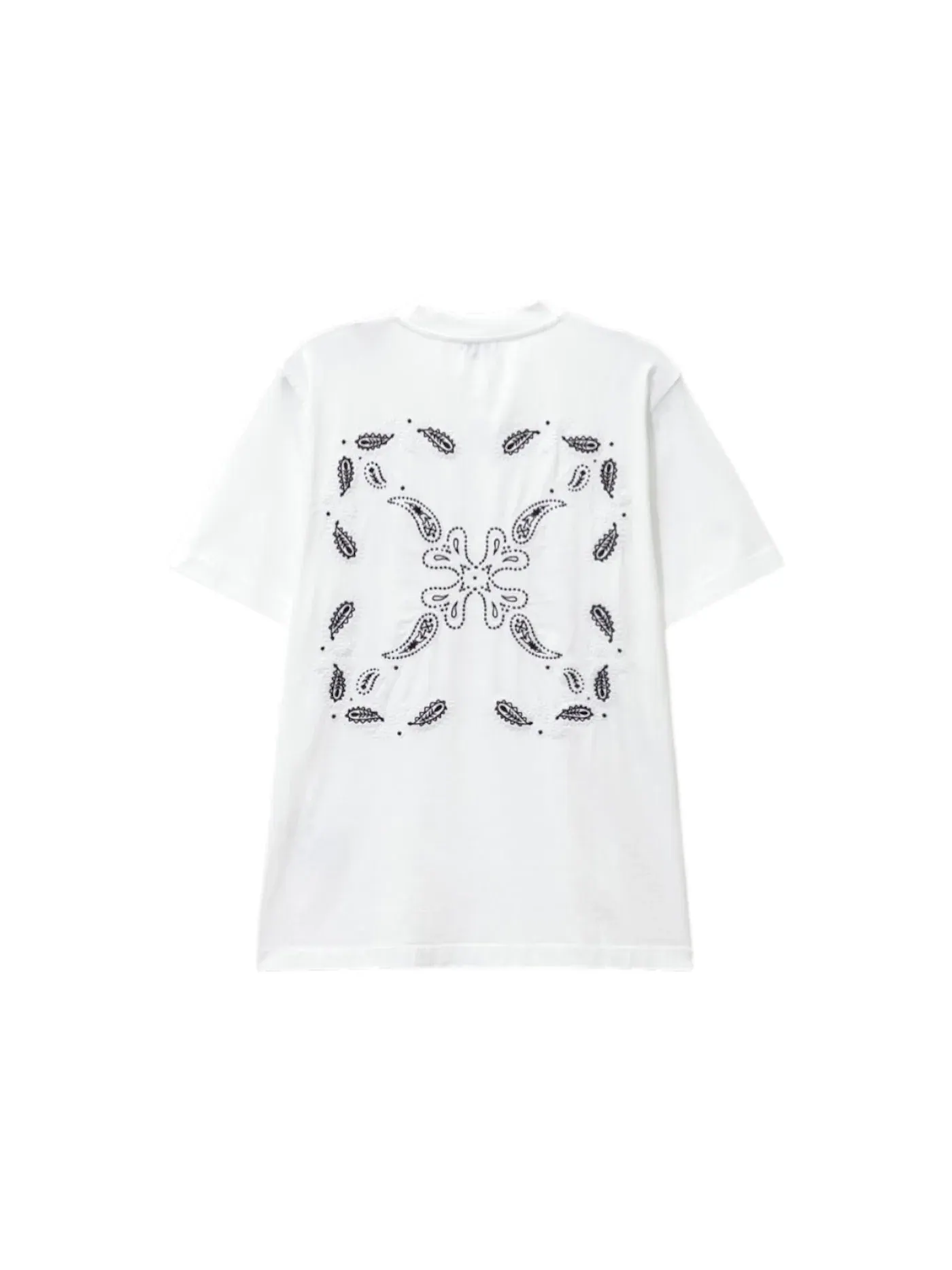 Мужская футболка с принтом OFF-WHITE — изображение 1 из 2, белый
