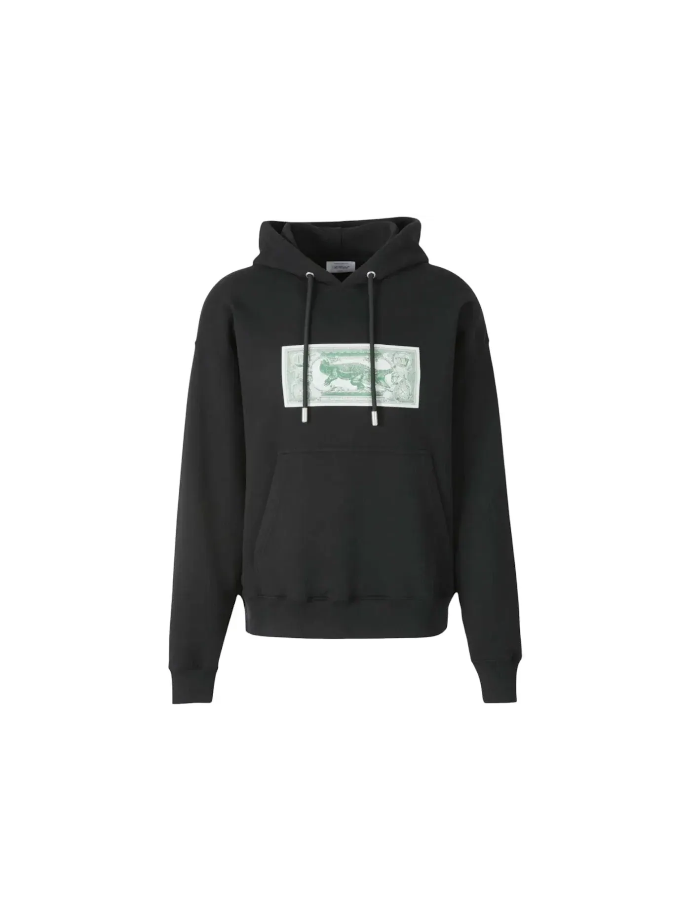 Мужской худи с принтом Banknote Arrow Skate OFF-WHITE — изображение 1 из 1, черный