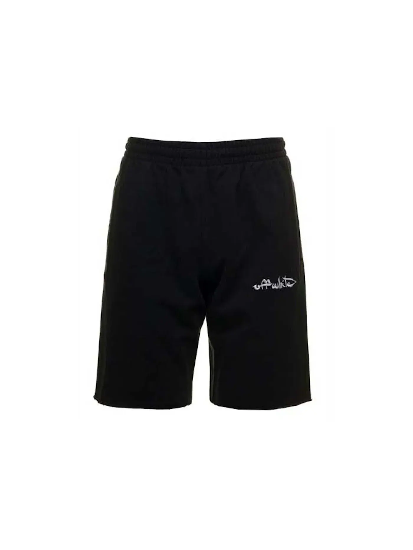Мужские шорты с вышивкой Script Logo OFF-WHITE — изображение 1 из 1, черный
