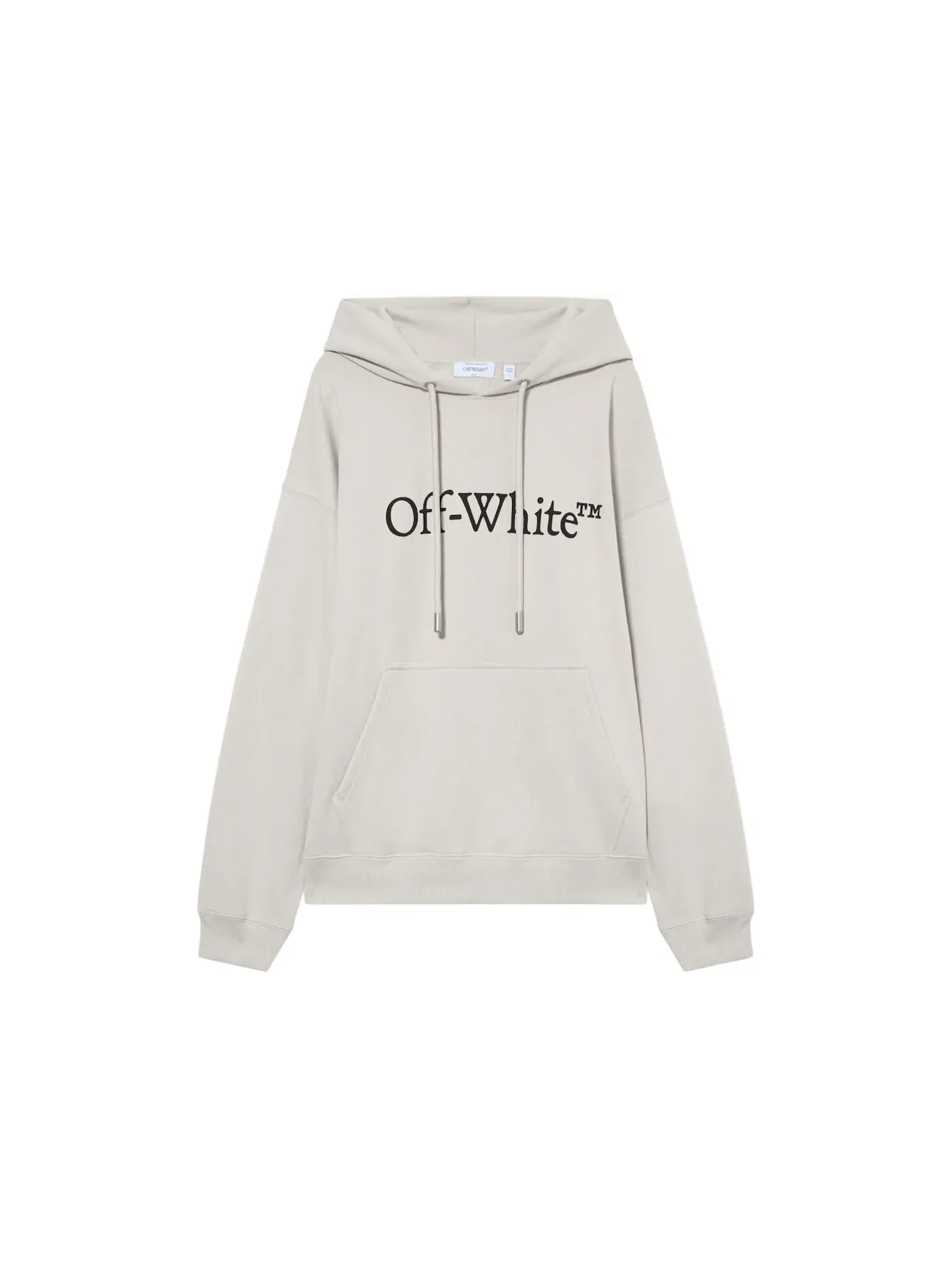 Мужской худи Big Bookish Skate OFF-WHITE — изображение 1 из 1, светлый-черный