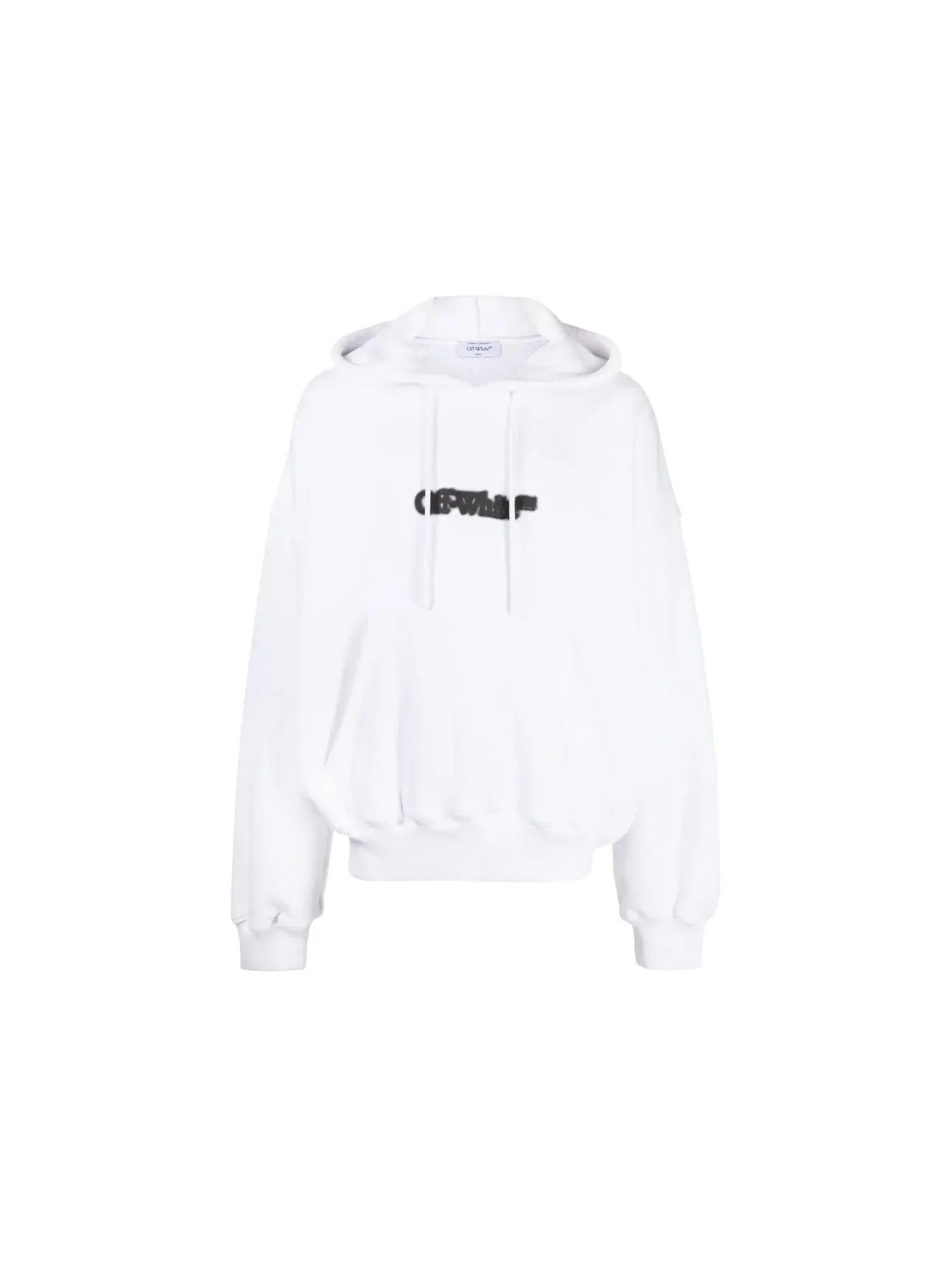 Мужской худи с принтом Blurr Book Over OFF-WHITE — изображение 1 из 1, белый