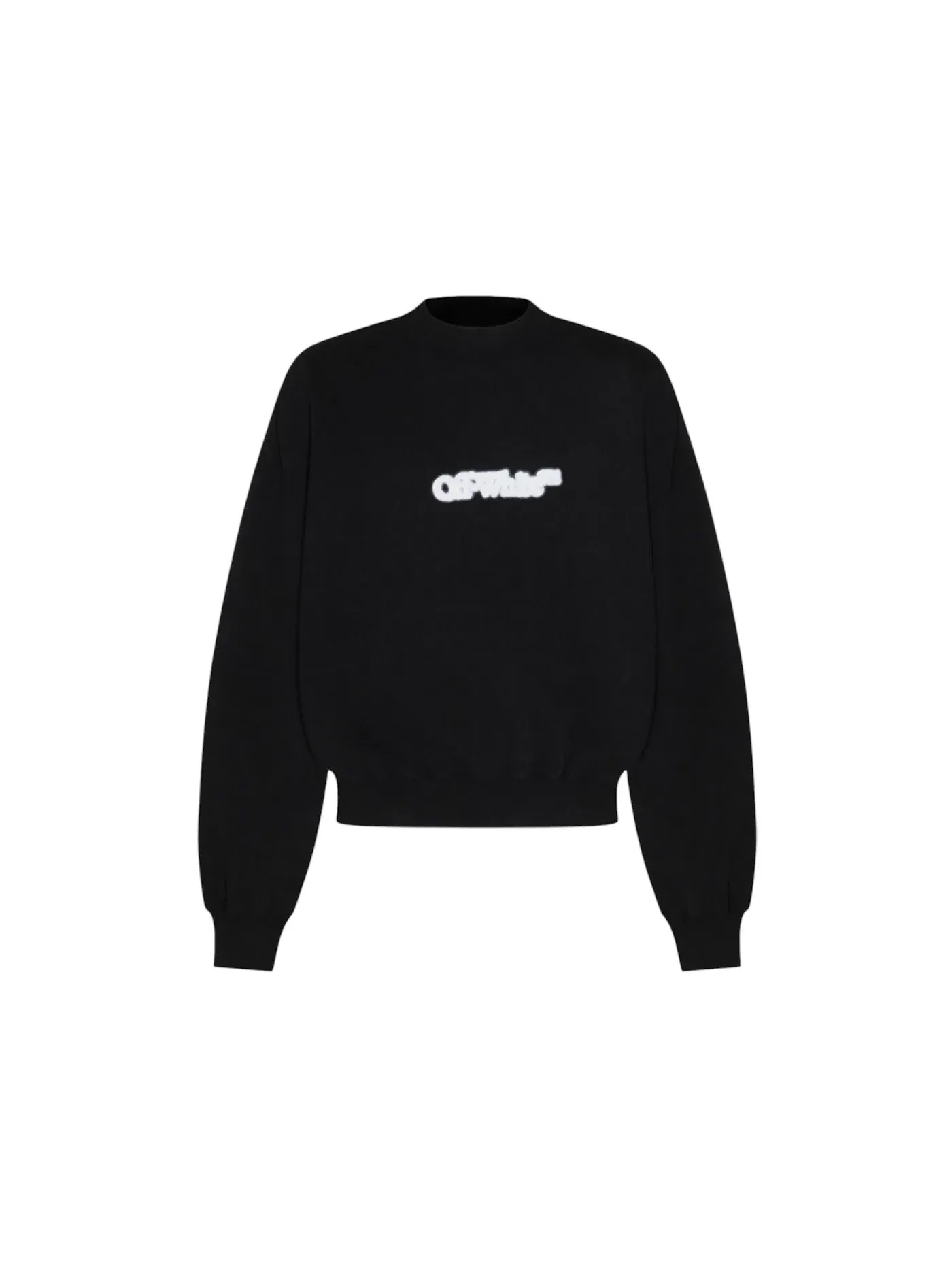 Мужской свитшот с принтом Blurr Book Over OFF-WHITE — изображение 1 из 1, черный