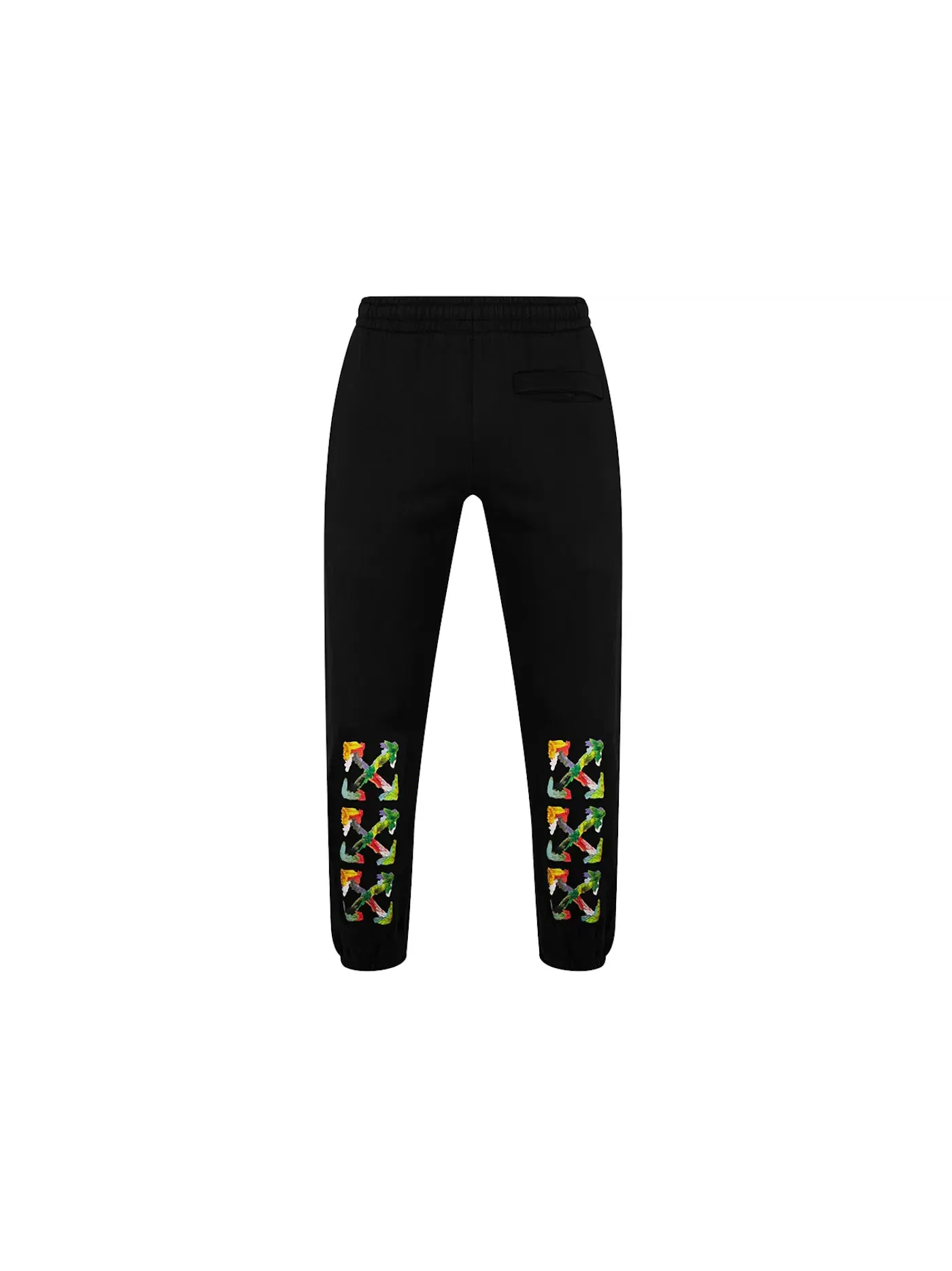 Мужские спортивные брюки с принтом Sweatpants OFF-WHITE — изображение 2 из 2, черный/мульти