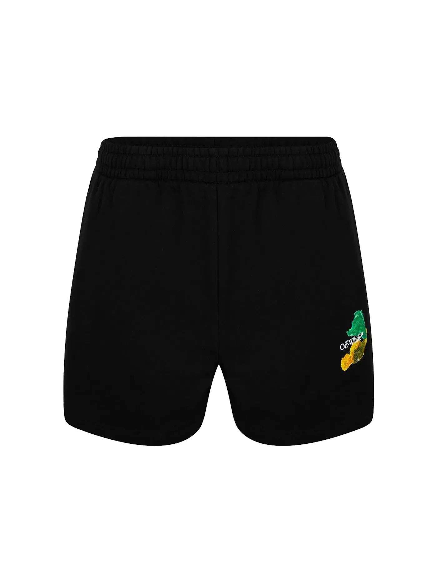 Мужские шорты с принтом Sweatshort OFF-WHITE — изображение 1 из 2, черный/мульти