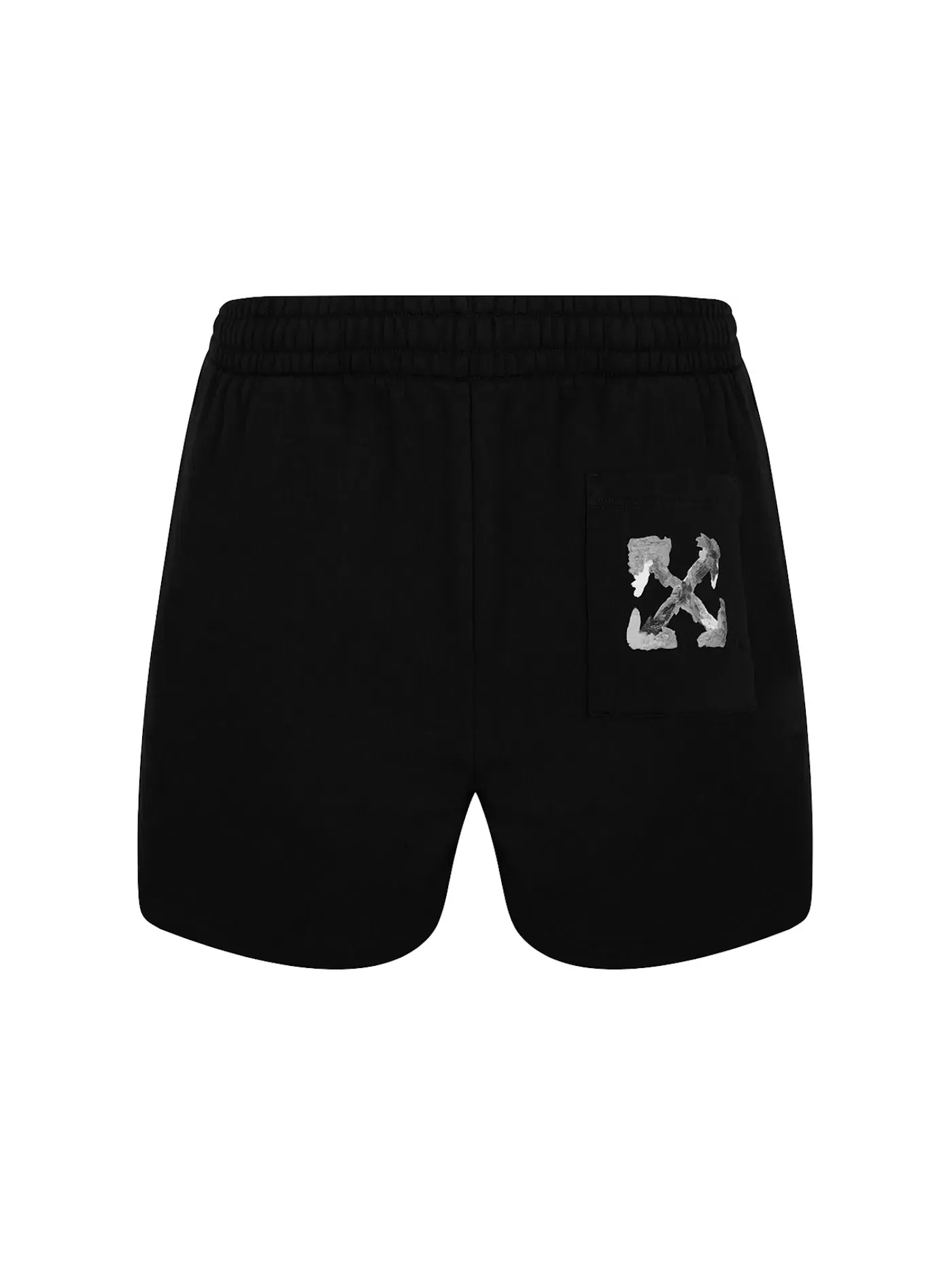 Мужские шорты с принтом Sweatshort OFF-WHITE — изображение 2 из 2, черный/мульти