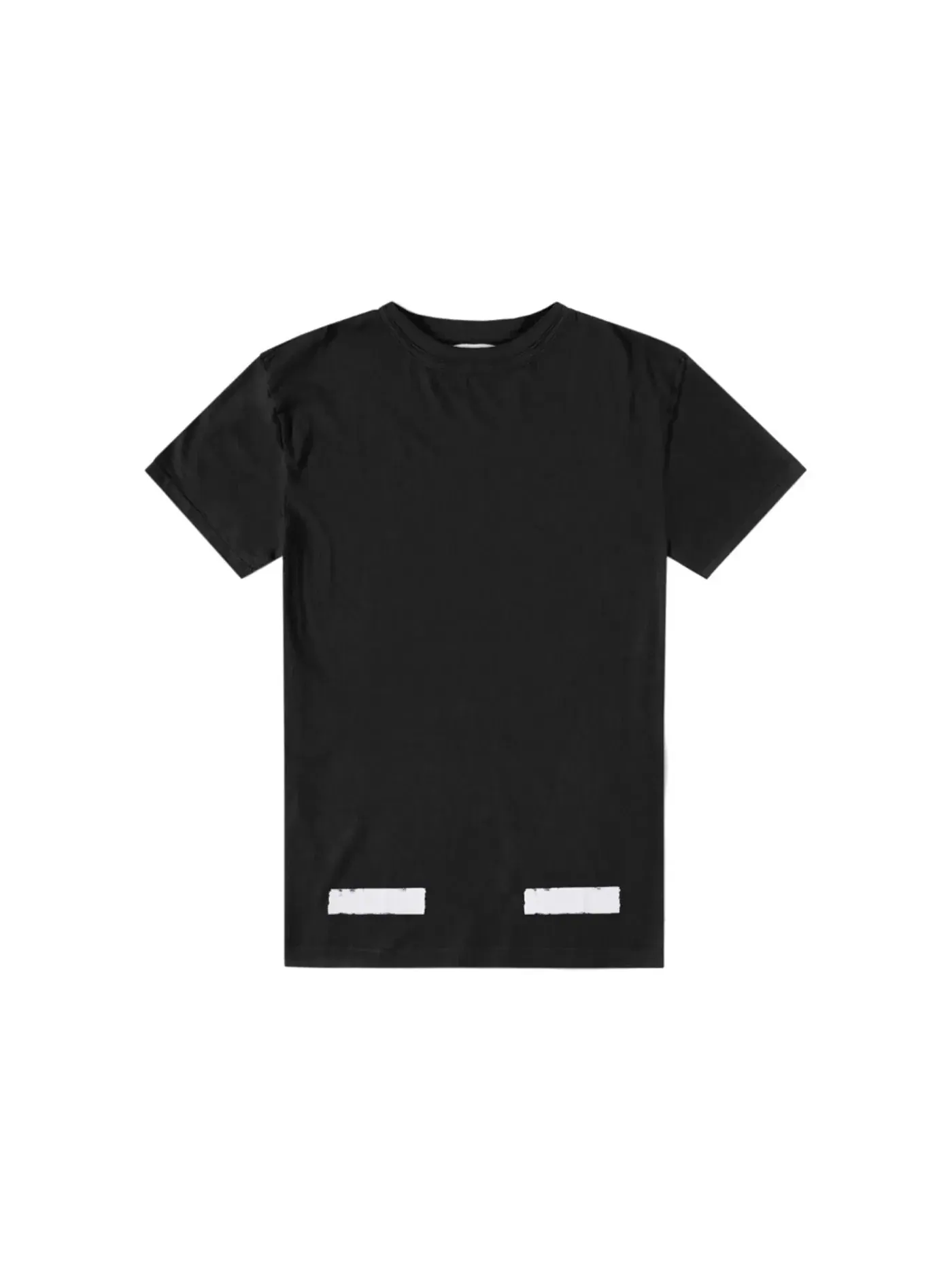 Мужская футболка с принтом T-shirt OFF-WHITE — изображение 2 из 2, черный/белый