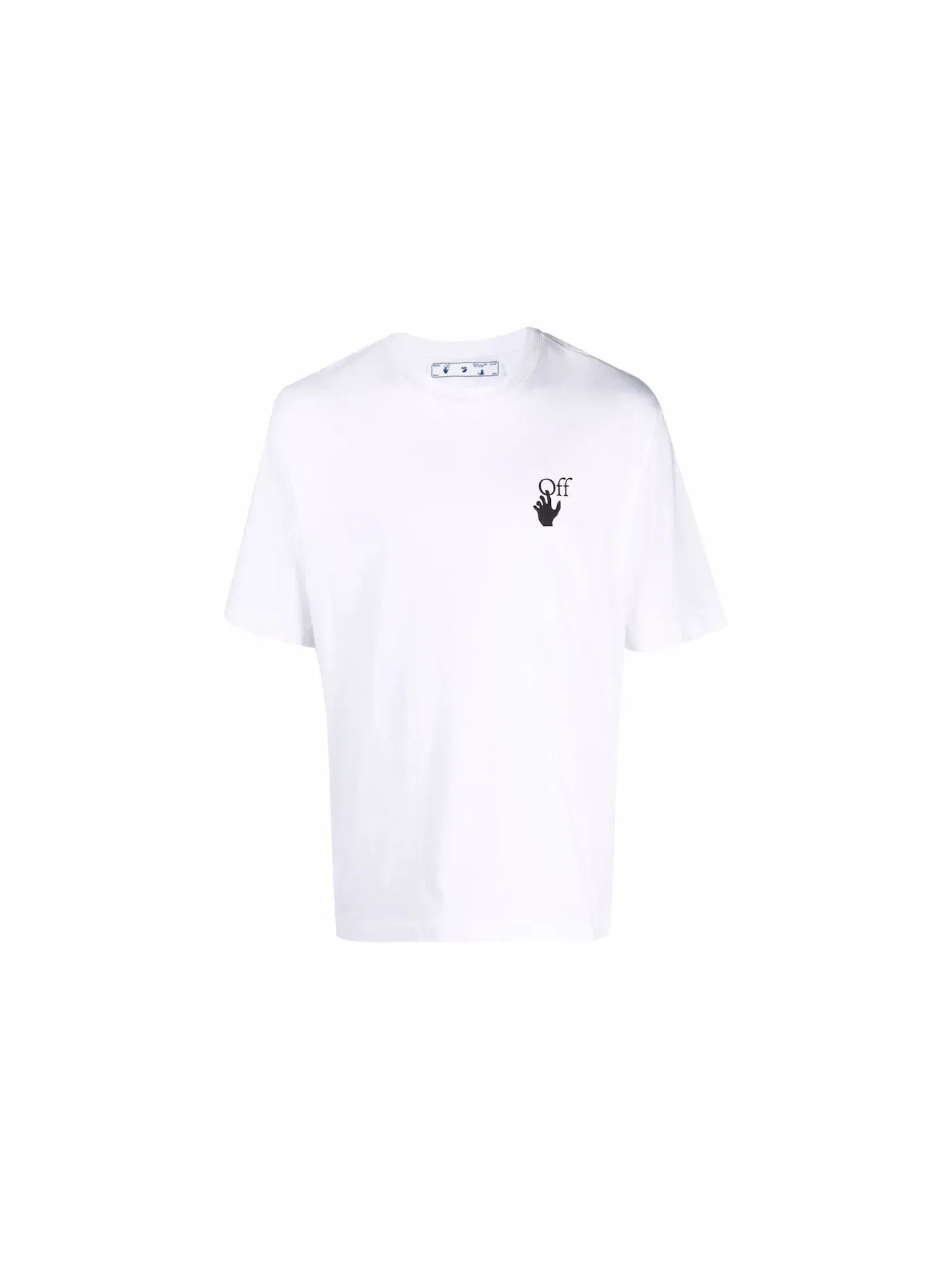 Мужская футболка с принтом Bubble Arrows OFF-WHITE — изображение 1 из 2, белый