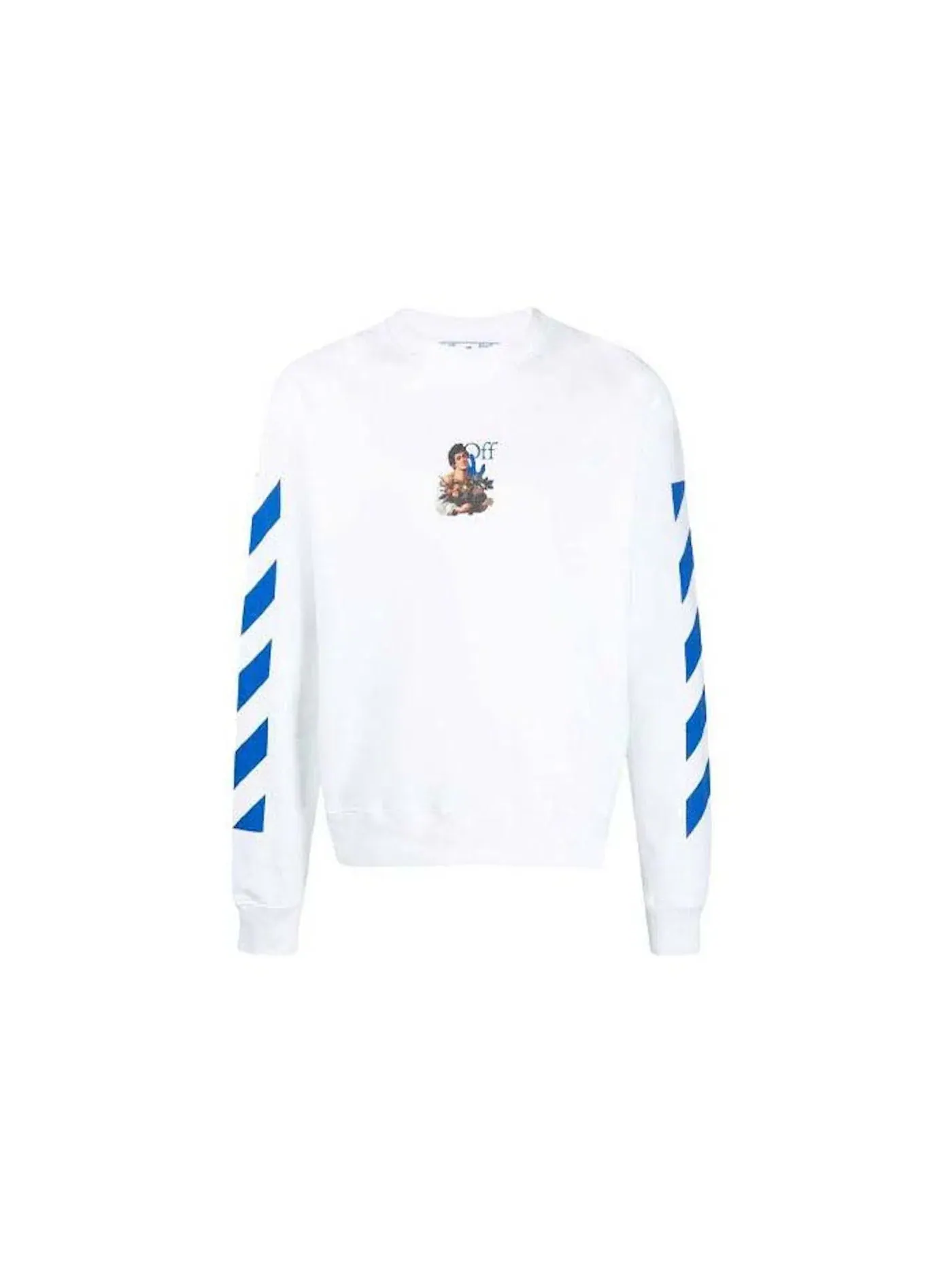 Мужской свитшот с принтом Caravag Boy Marker OFF-WHITE — изображение 1 из 2, белый