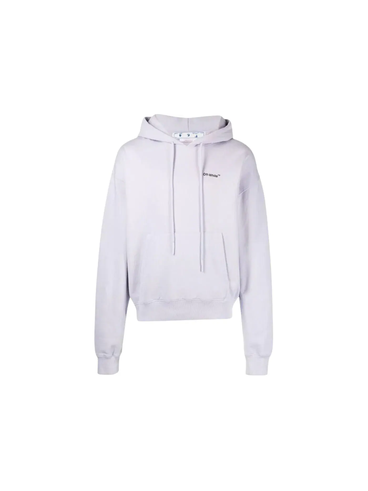 Мужской худи с принтом Caravaggio Arrow Over Dusty Lilac OFF-WHITE — изображение 1 из 1, фиолетовый