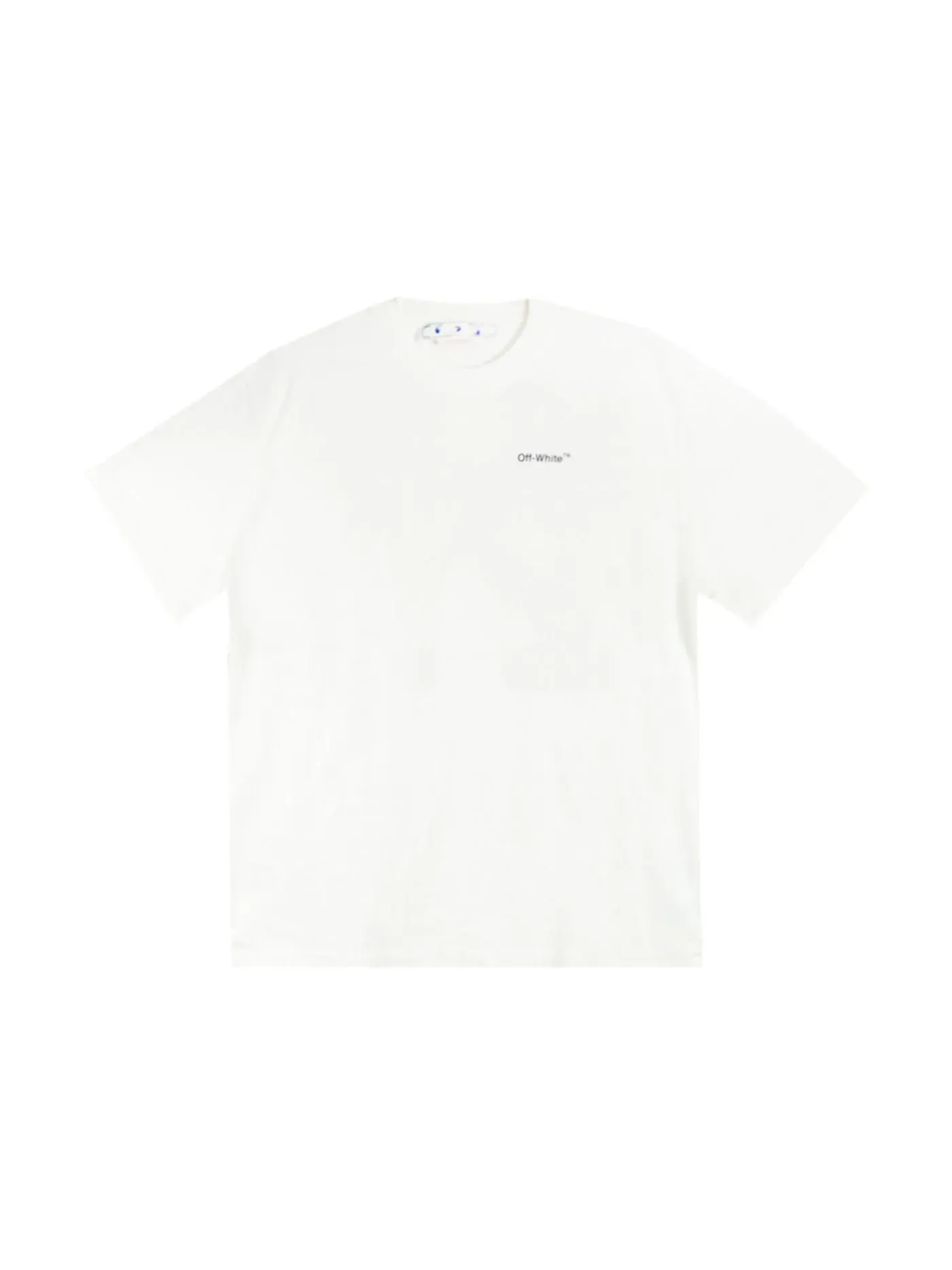 Мужская футболка с принтом Caravaggio Arrow Over OFF-WHITE — изображение 2 из 2, белый