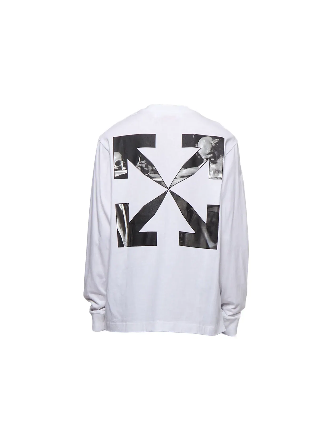 Мужская футболка с длинным рукавом Caravaggio Arrow Skate OFF-WHITE — изображение 1 из 2, белый