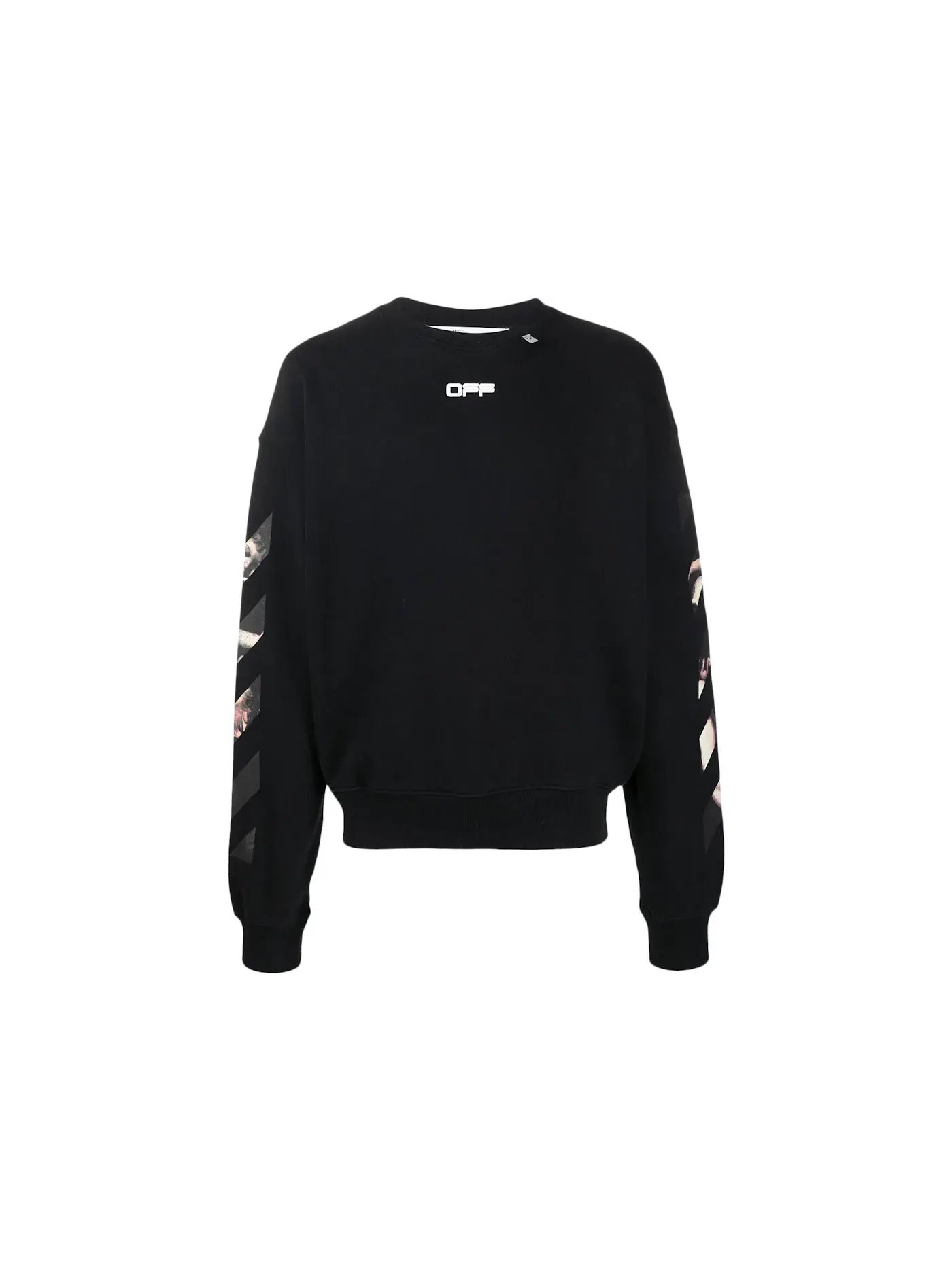 Мужской свитшот с принтом Caravaggio Arrows Over OFF-WHITE — изображение 1 из 3, черный/мульти