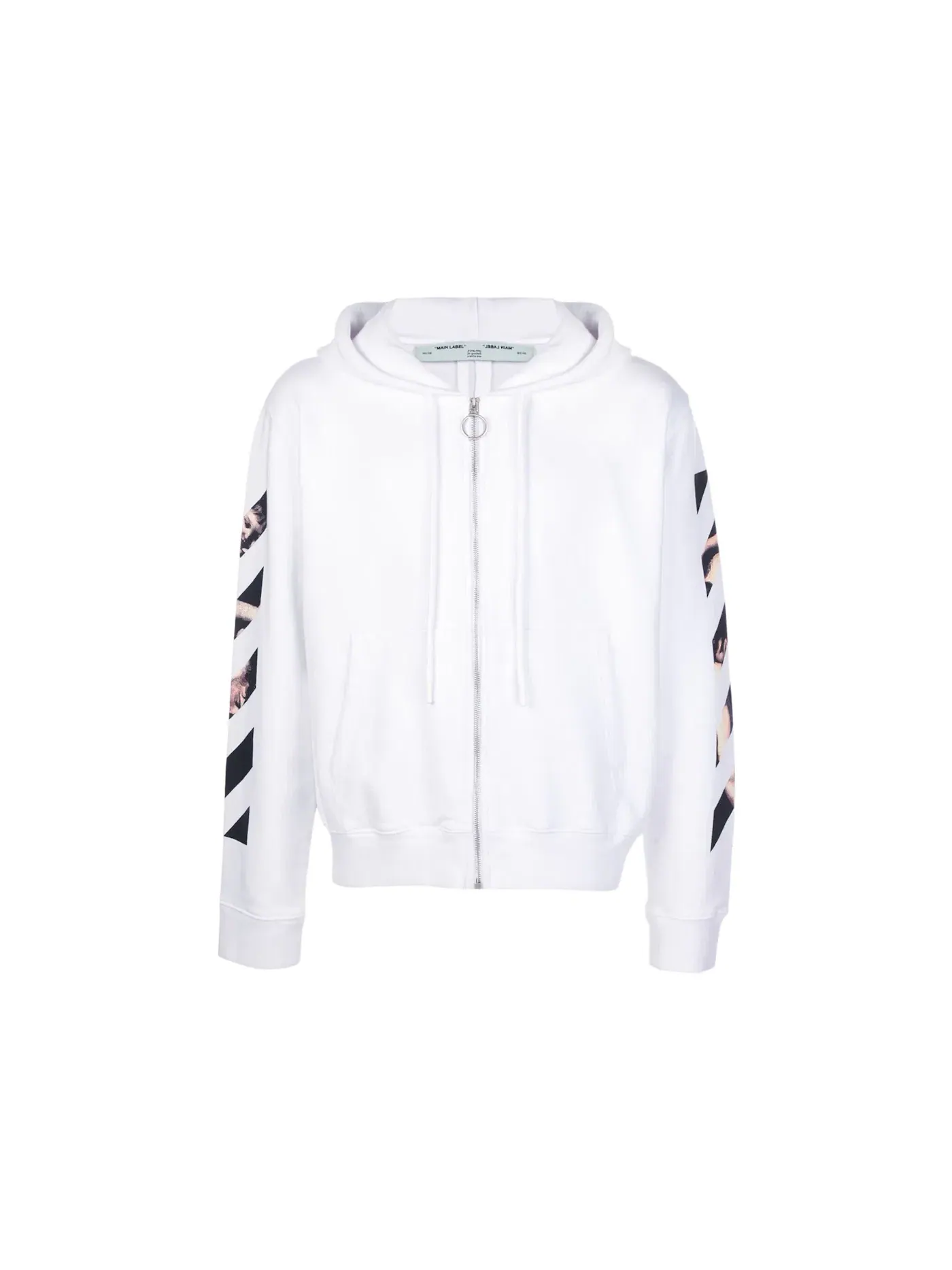 Мужская худи с принтом Caravaggio Arrows OFF-WHITE — изображение 1 из 2, белый