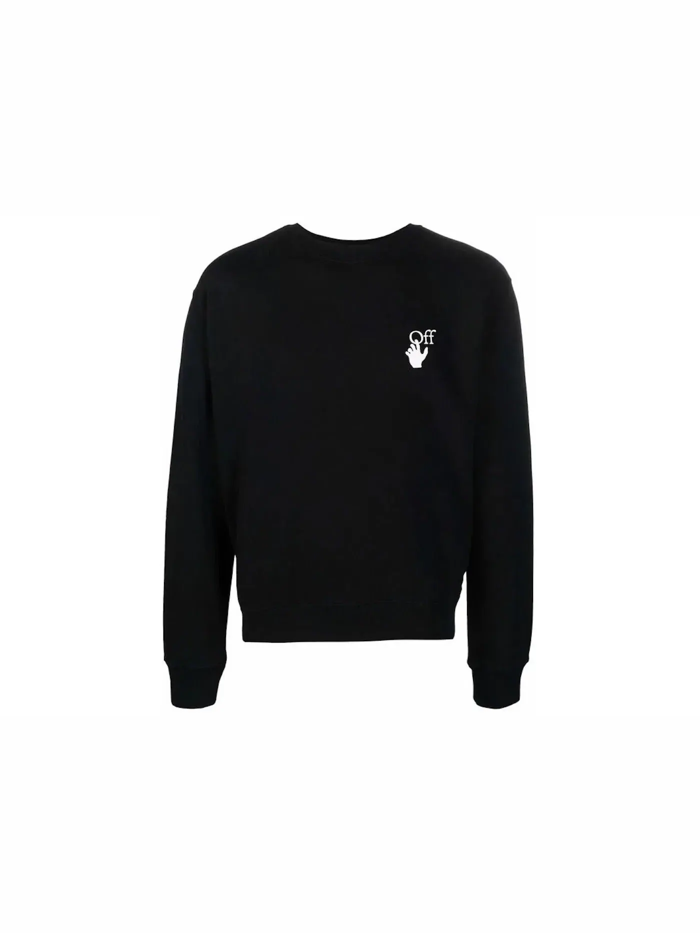 Мужской свитшот с принтом Caravaggio Back Print OFF-WHITE — изображение 2 из 2, черный