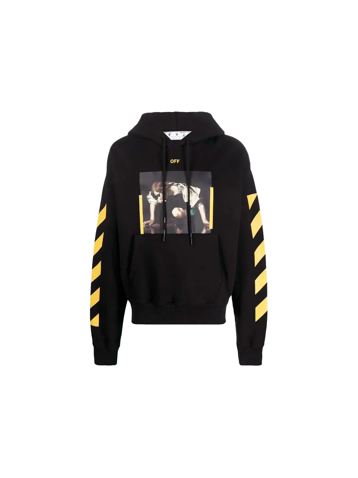 Мужской худи Caravaggio Narcis Over OFF-WHITE — изображение 1 из 2, черный