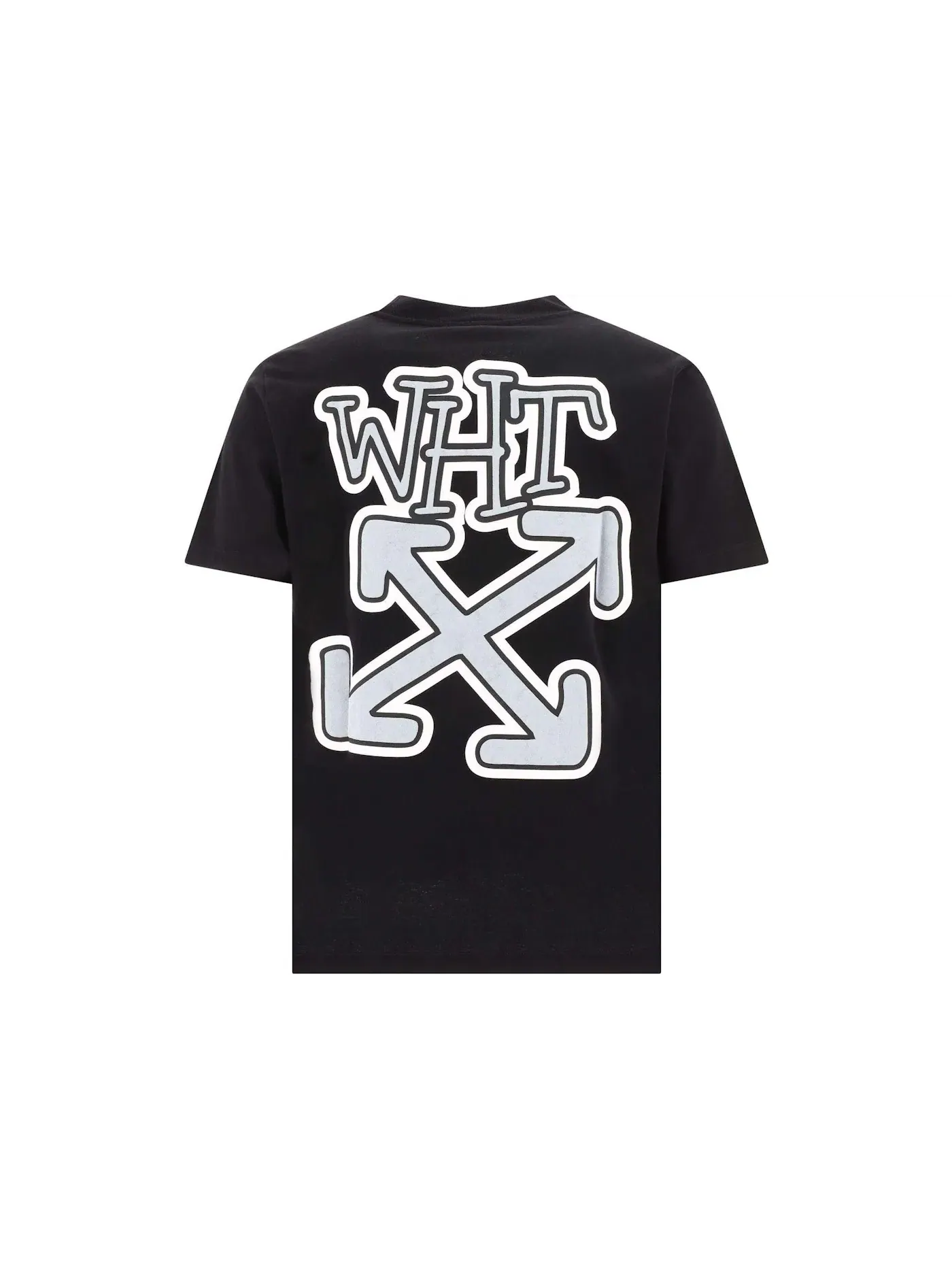 Мужская футболка с коротким рукавом Carlos OFF-WHITE — изображение 2 из 2, черный/белый