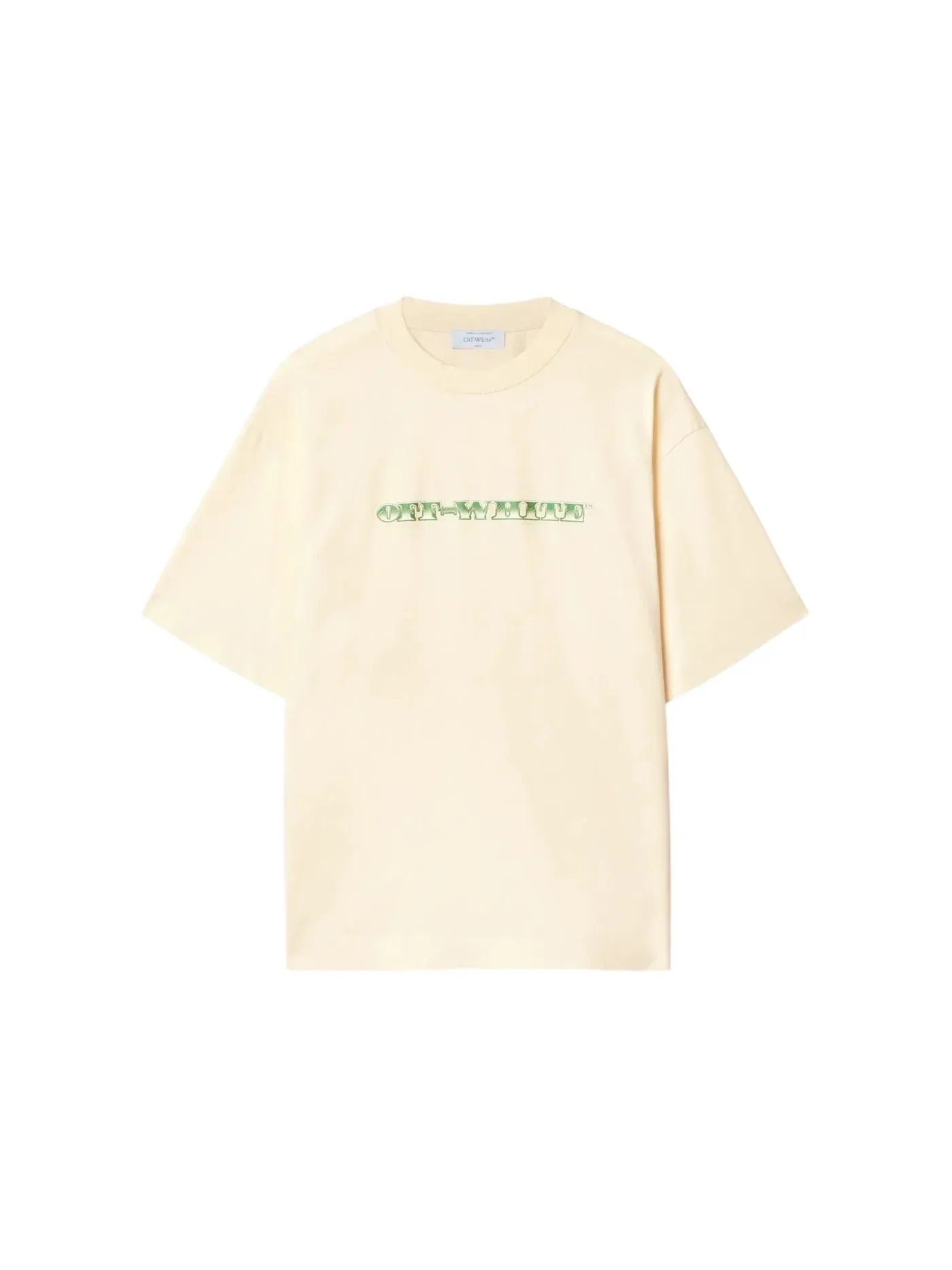 Мужская футболка с принтом Cash Arrow Skate OFF-WHITE, Neutrals — изображение 1 из 1